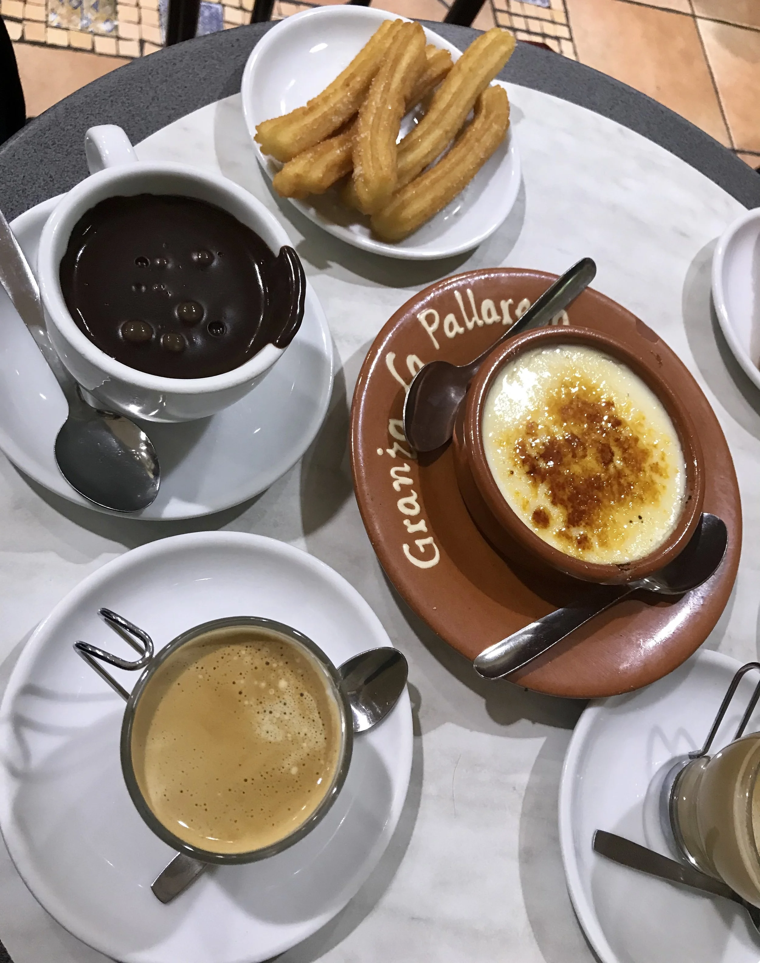 La Pallaresa Xocolateria Xurreria, Barcelona, iphone 7