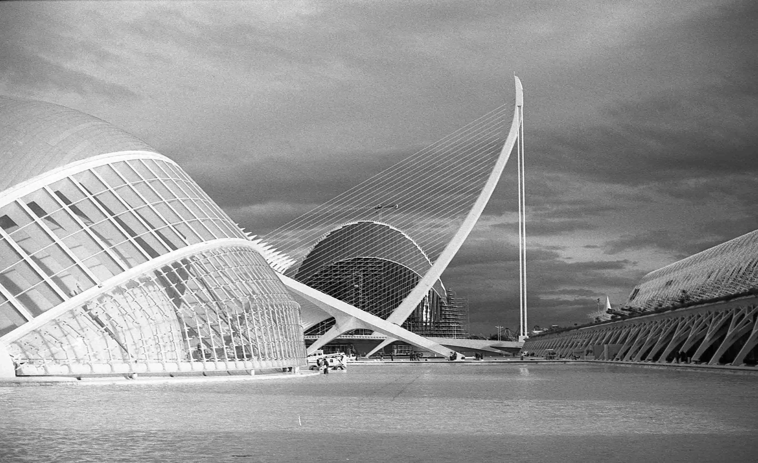 City of Arts and Sciences, Valencia, Nikon F3, Rollei Retro 400S
