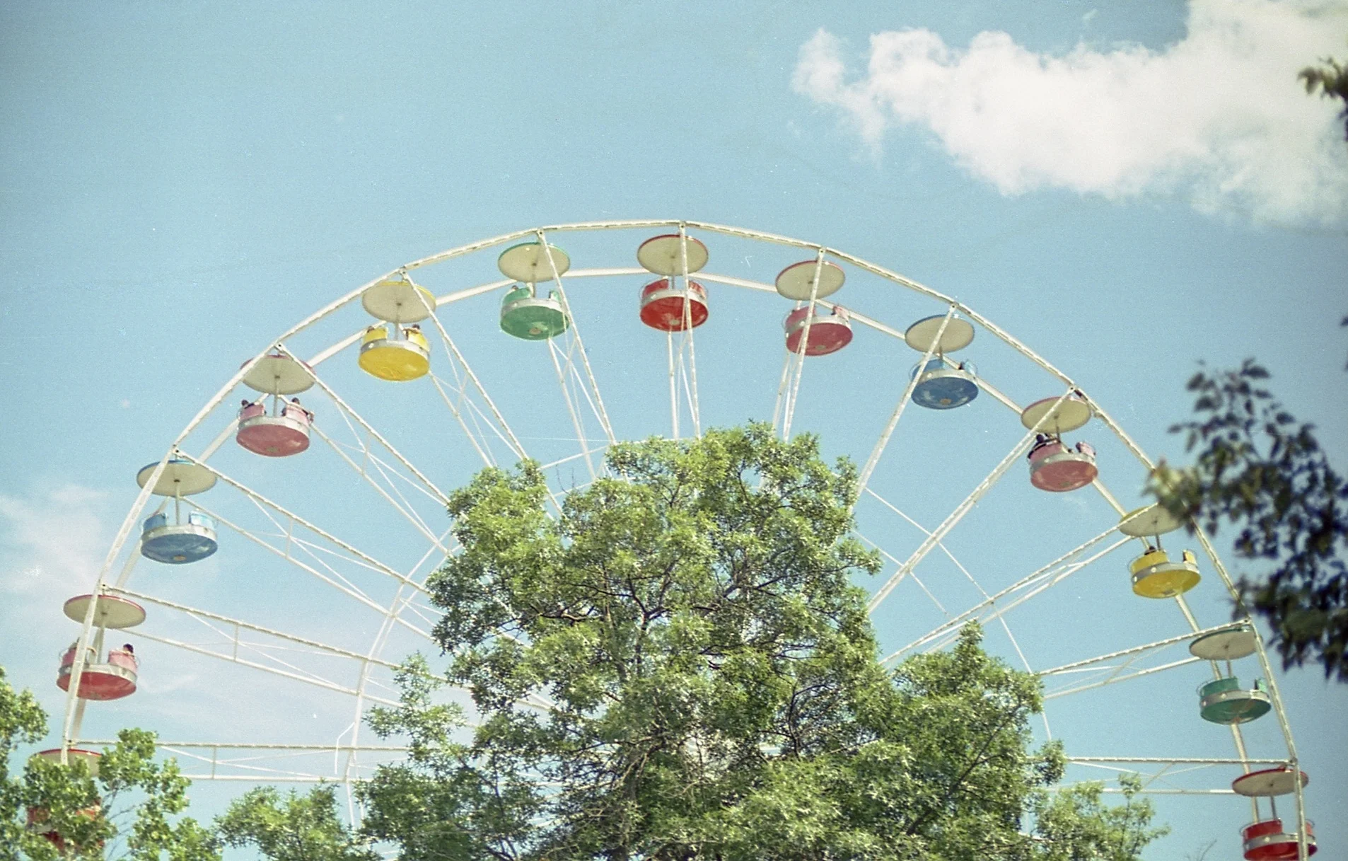 Knoebels Grove, PA / Nikon F3 / Cinestill50D / 7.28.18