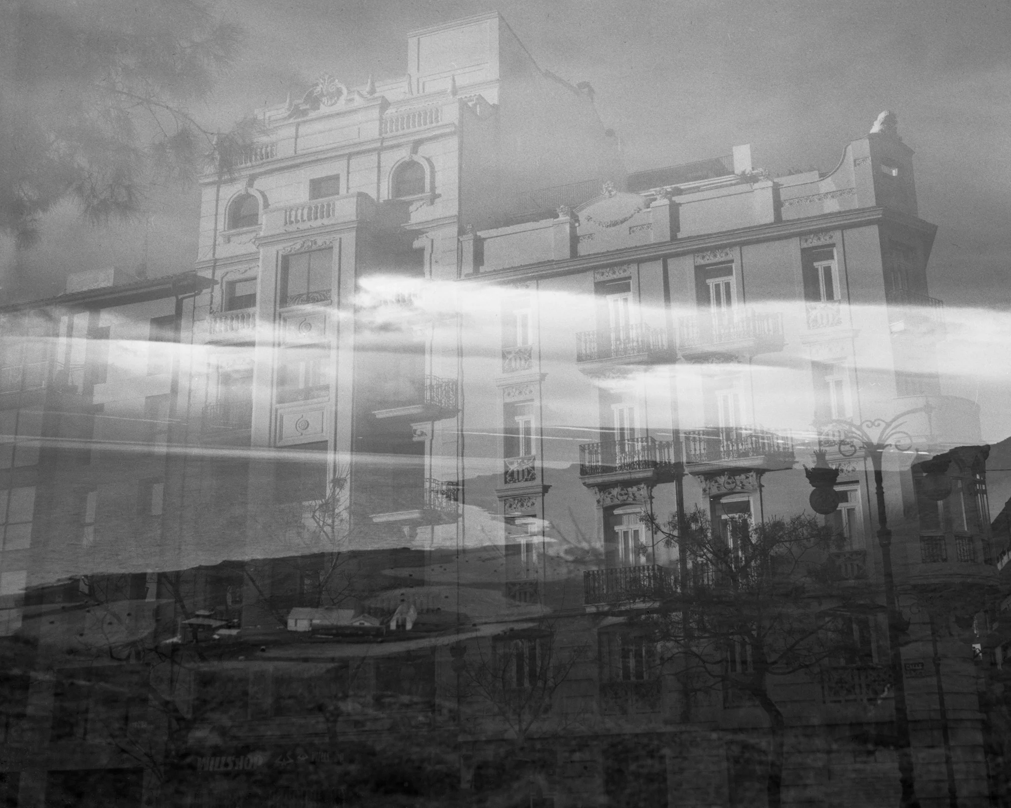 Double Exposure / València, ESP & The Westfjords, ISL / Busch Pressman 4x5 / HP5+ / 3.7.18 & 8.16.18