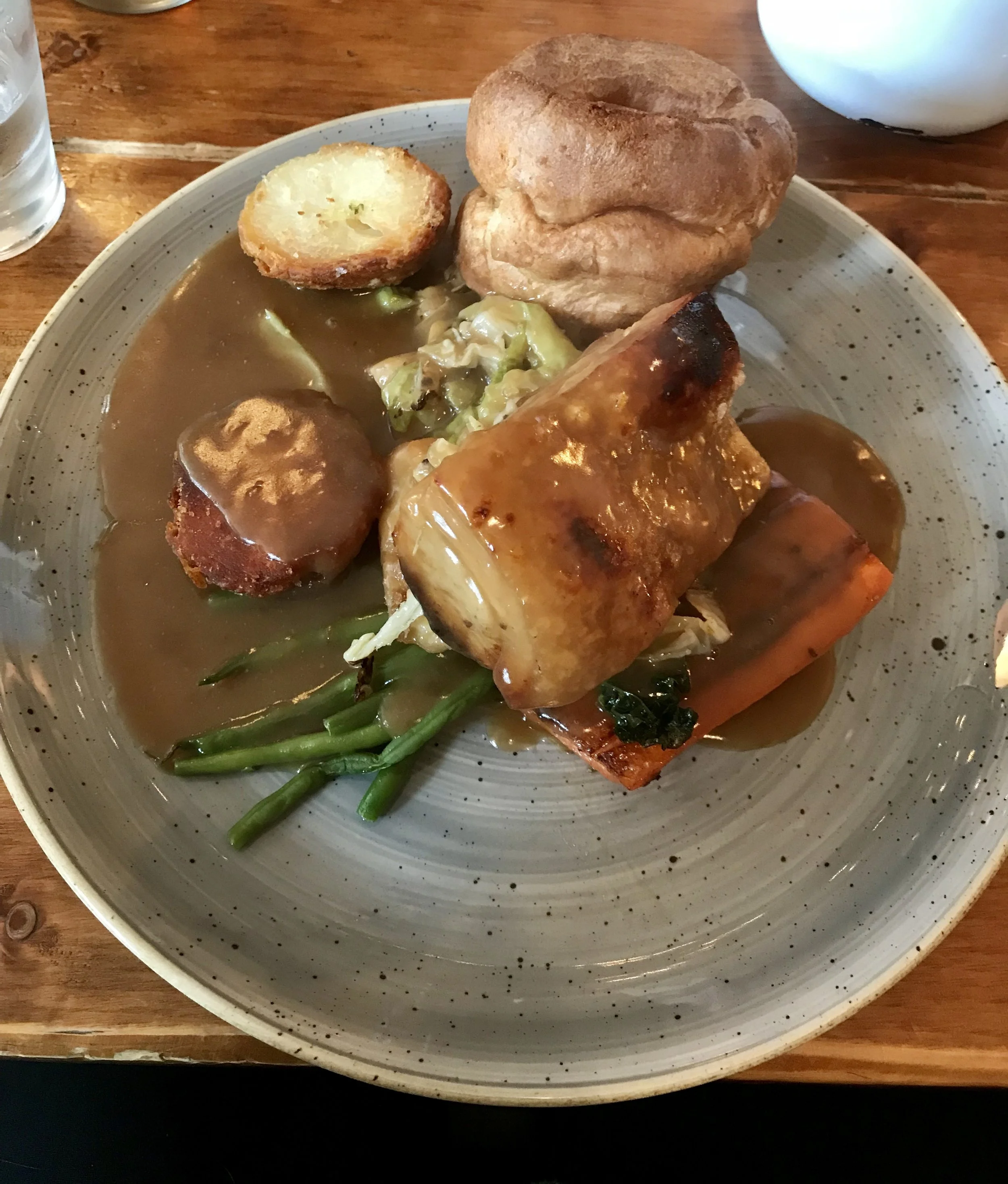 Edinburgh, Sunday Roast, The OX, iPhone 7