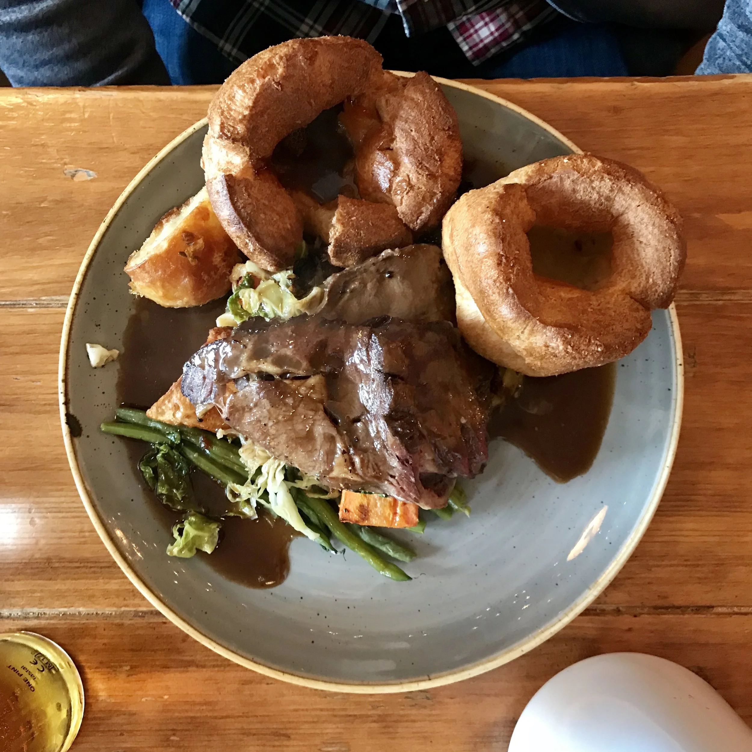 Edinburgh, Sunday Roast, The OX, iPhone 7