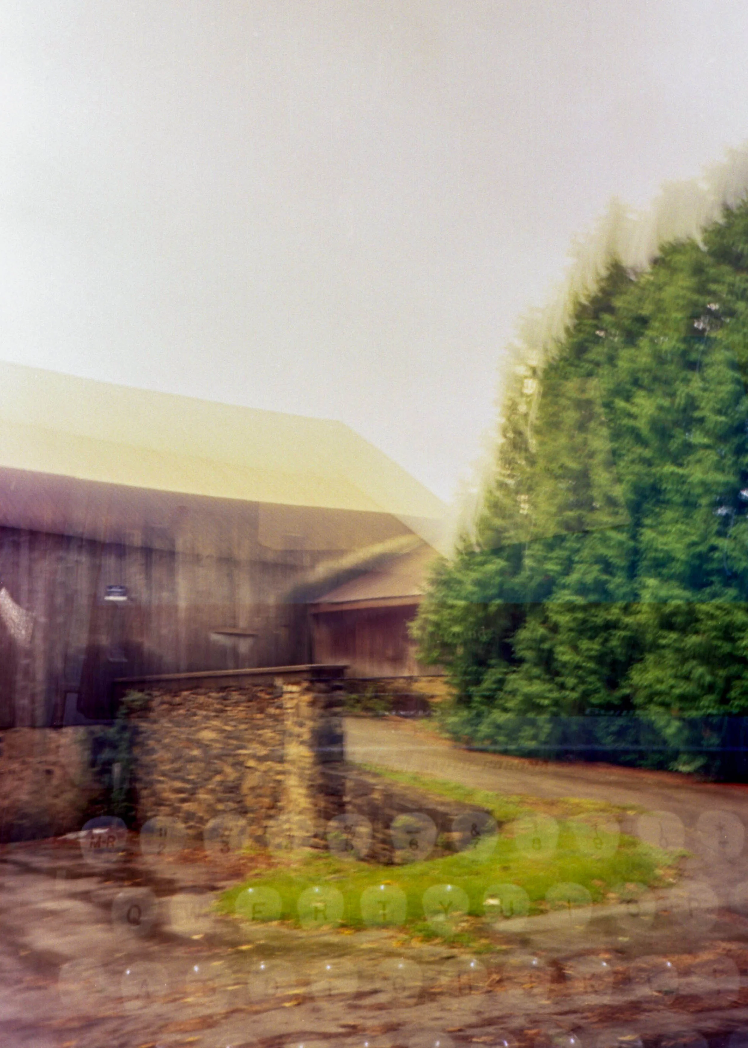 Chadds Ford, PA / Broken Fuji Tiara II + Double Exposure / Ektar100 / 8.23.19