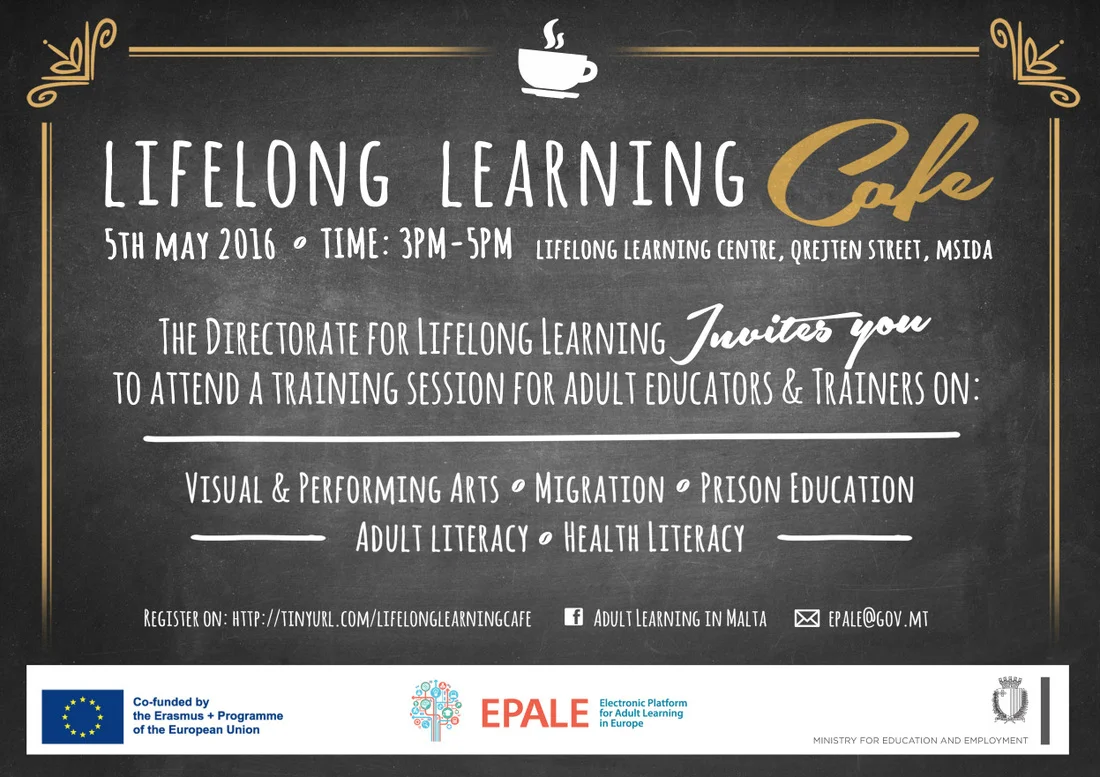 EPALE Lifelong Learning Cafe - 5th May 2016 