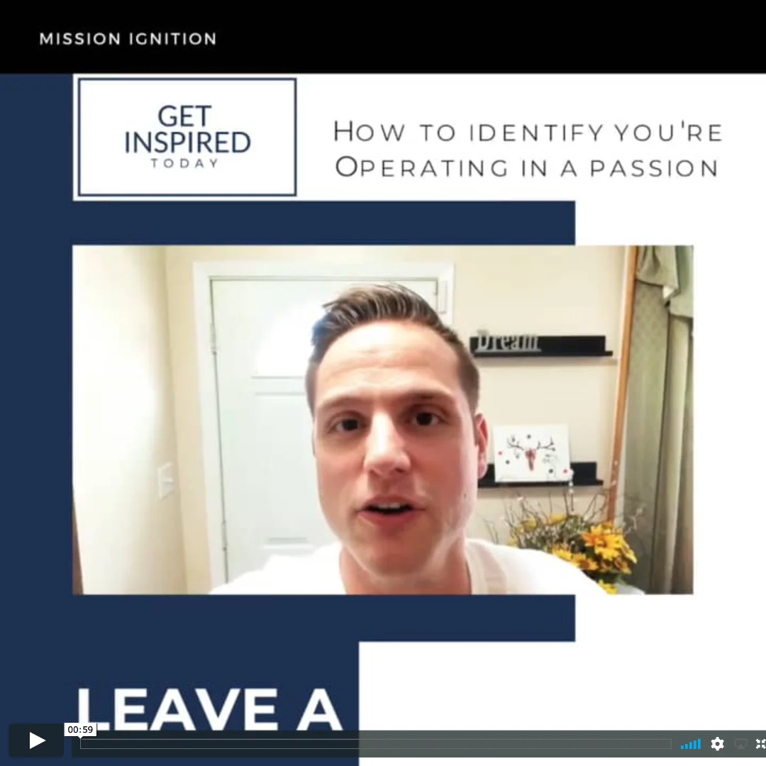 GET INSPIRED TODAY : Video 1