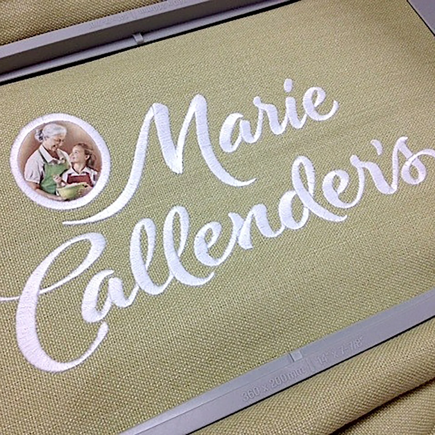 Marie Callender’s Embroidery Commission