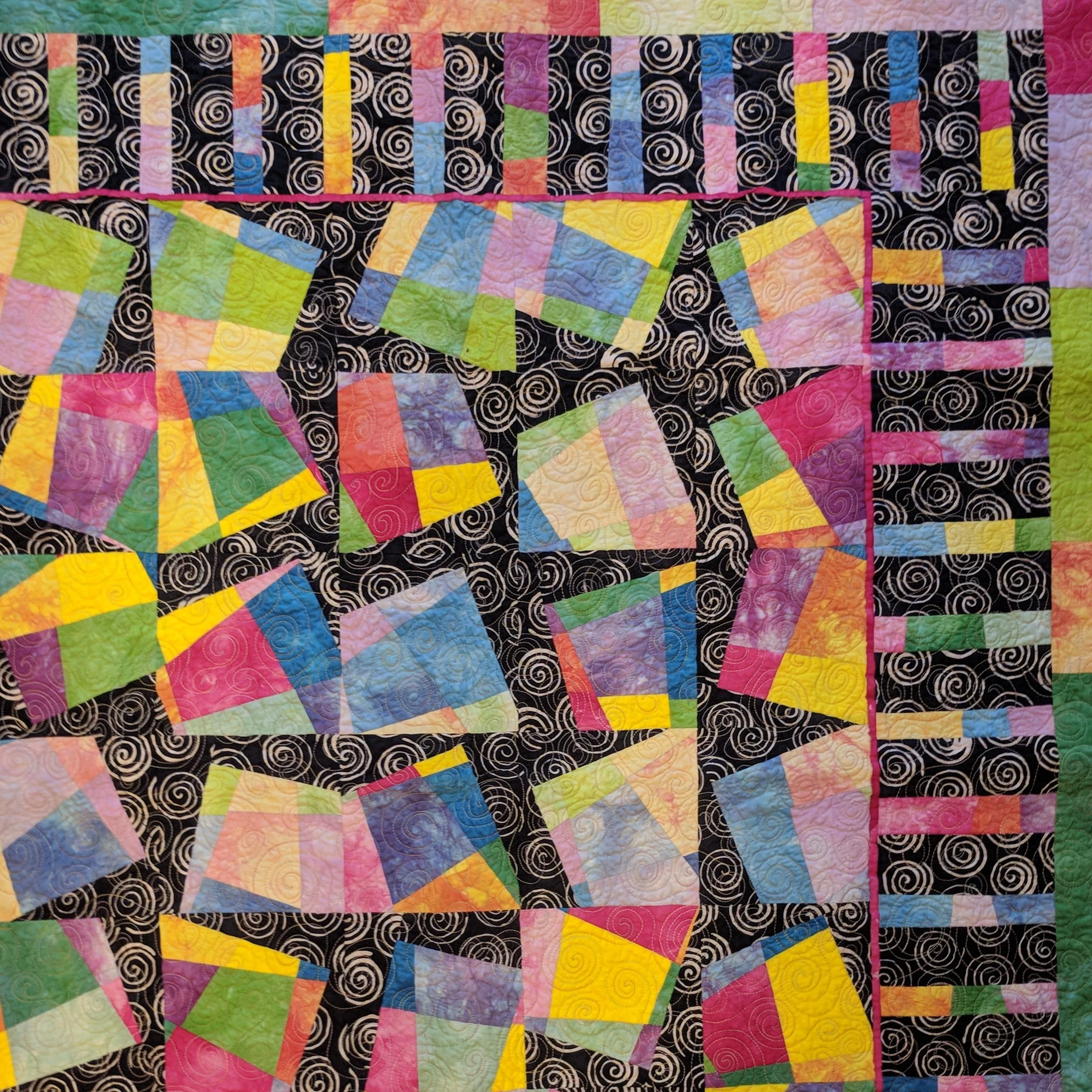 Crazy Stacked 9-Patch Variation
