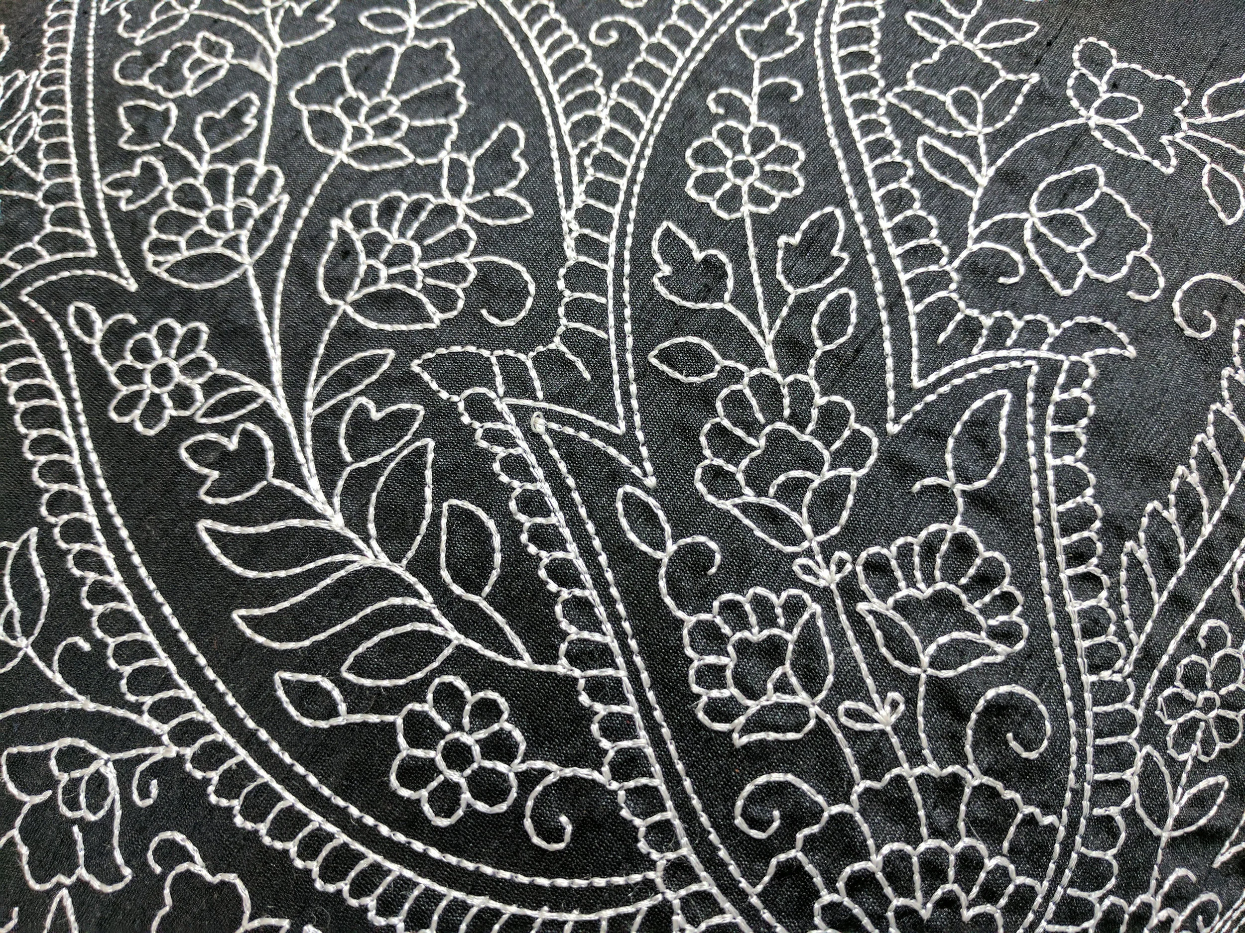 Paisley Machine Embroidery