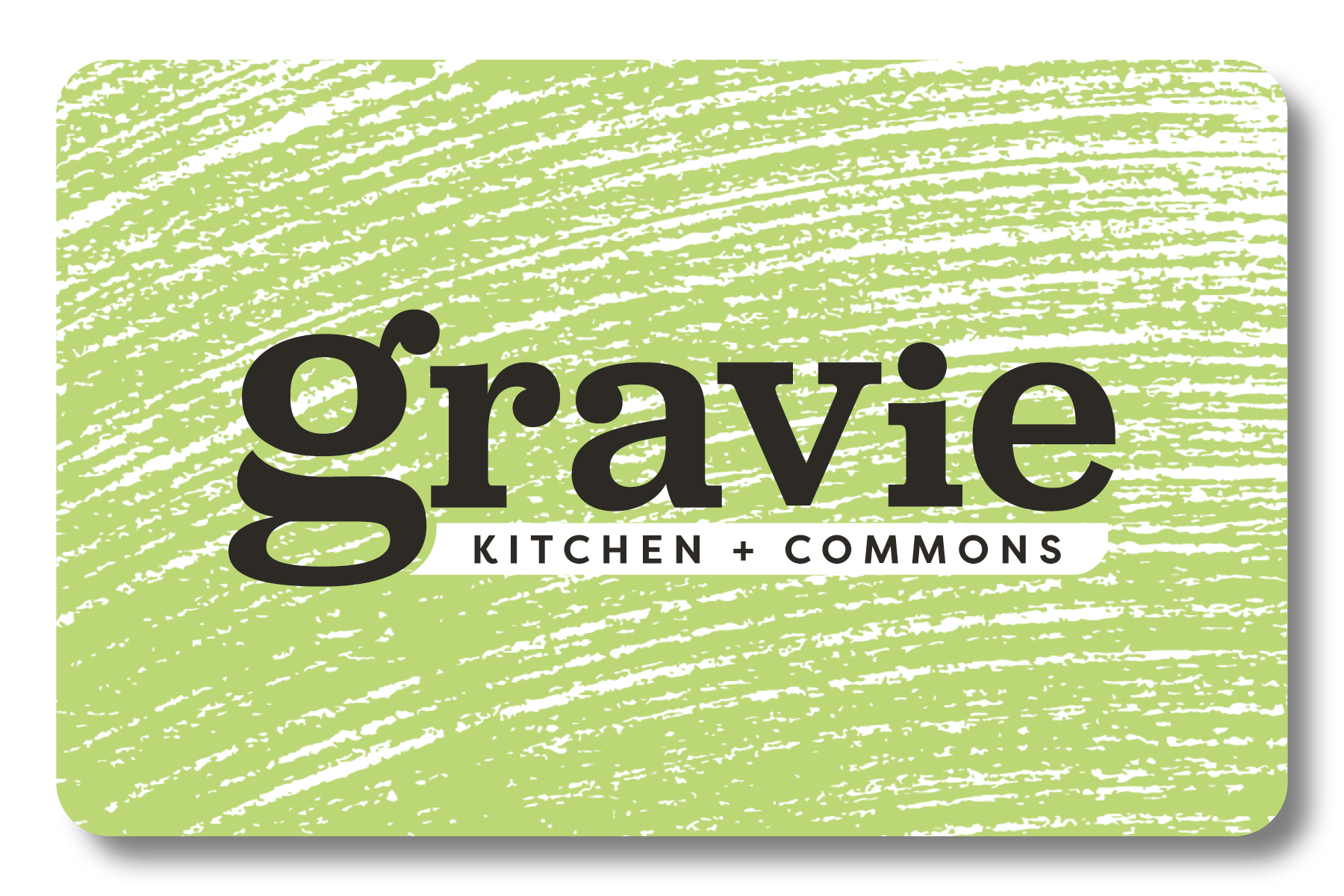 Gravie Kitchen + Commons gift card