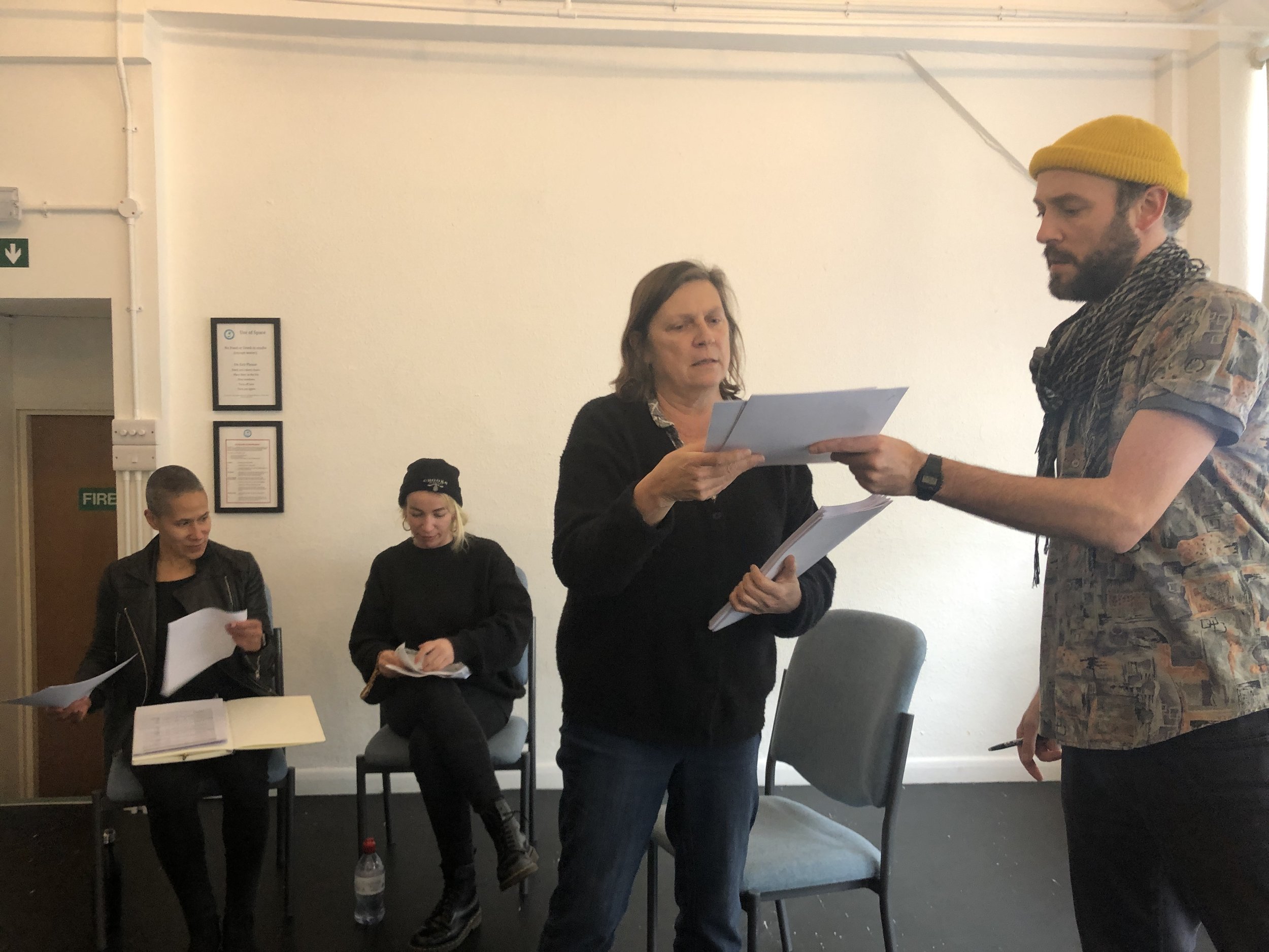 Rehearsed Readings with actors 2022 at ACT Brighton