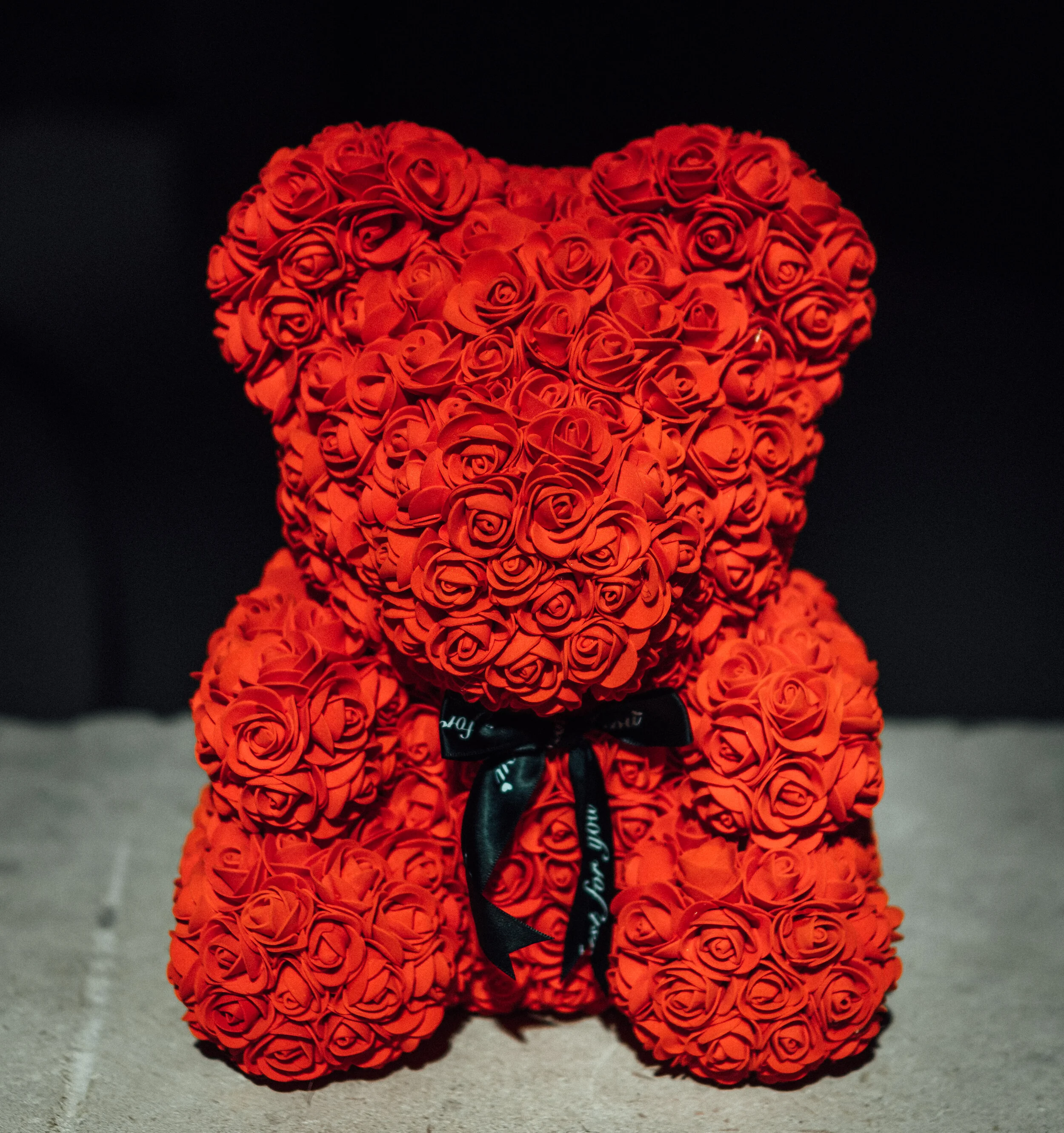 rose bear teddy