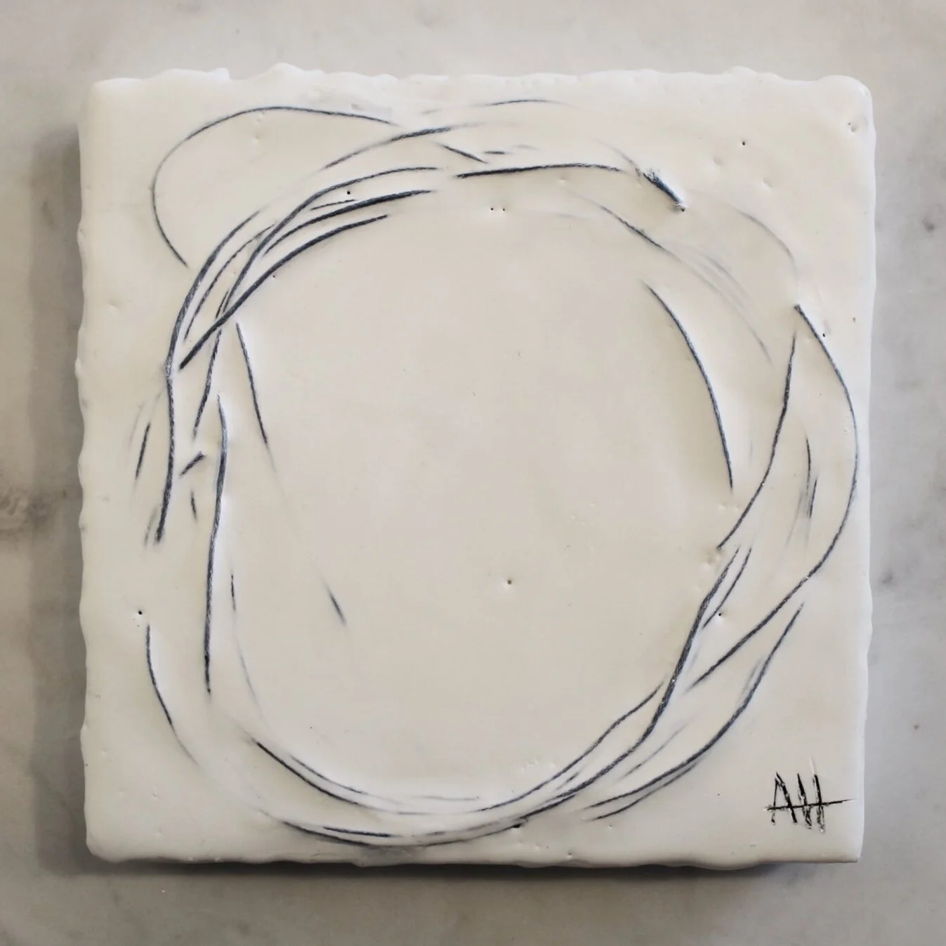 Crown Series: Cobalt on White III