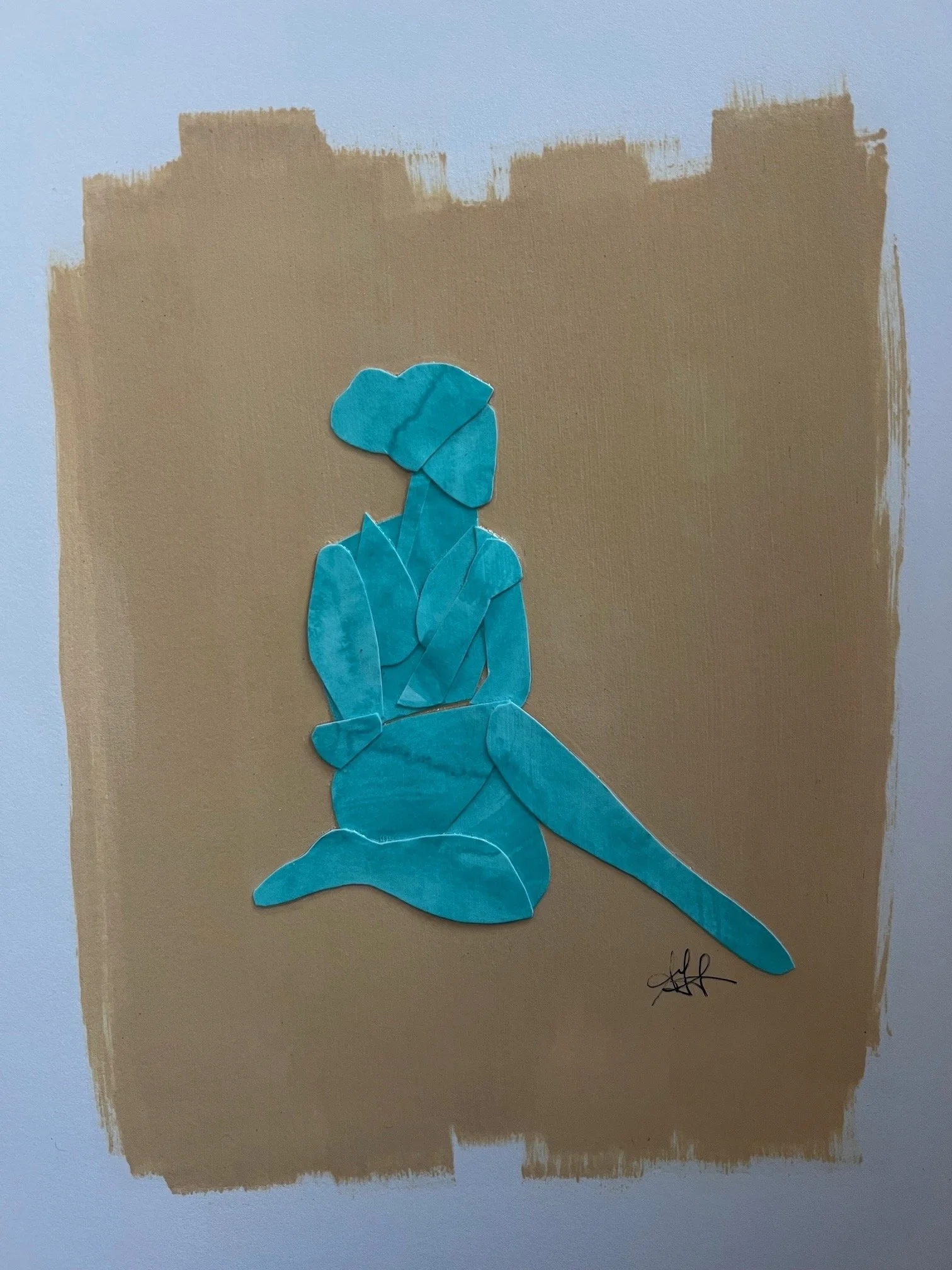In the Image: Turquoise on Chamois