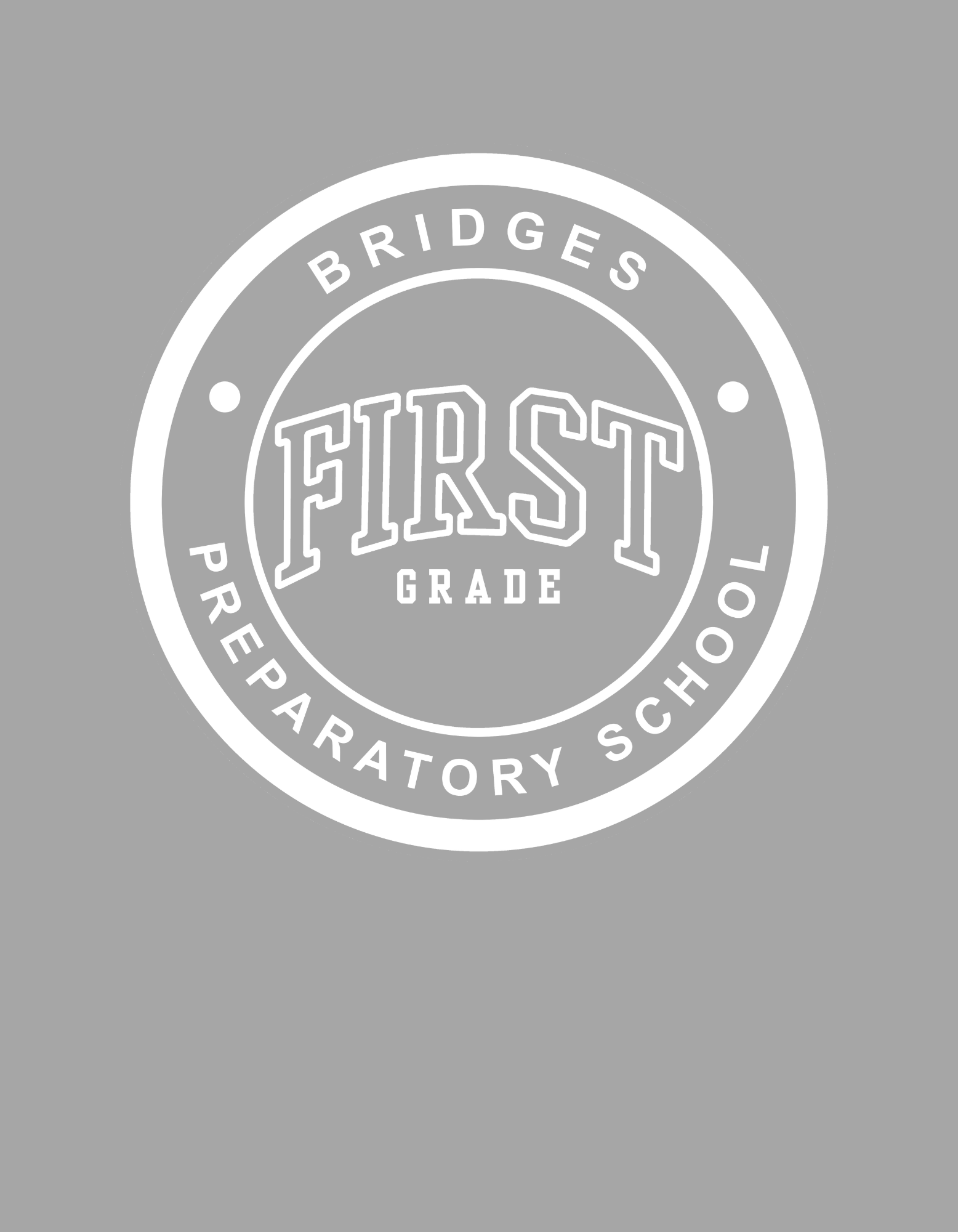 Gray First Grade Short Sleeve T-Shirt