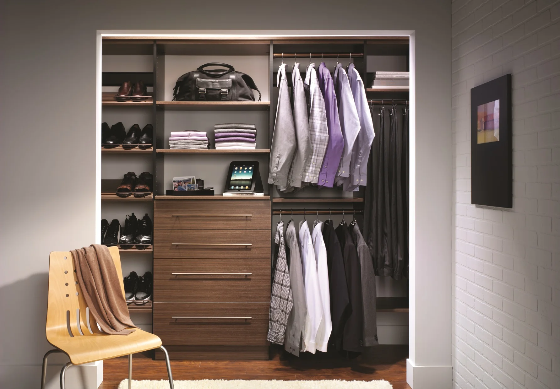 reach in closet
