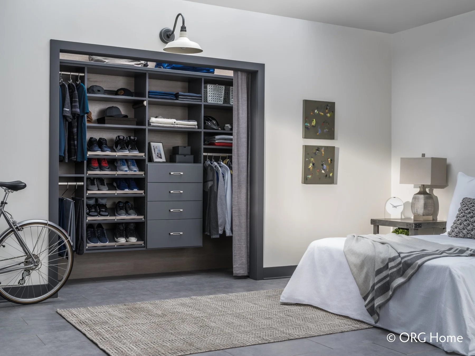 reach in closet