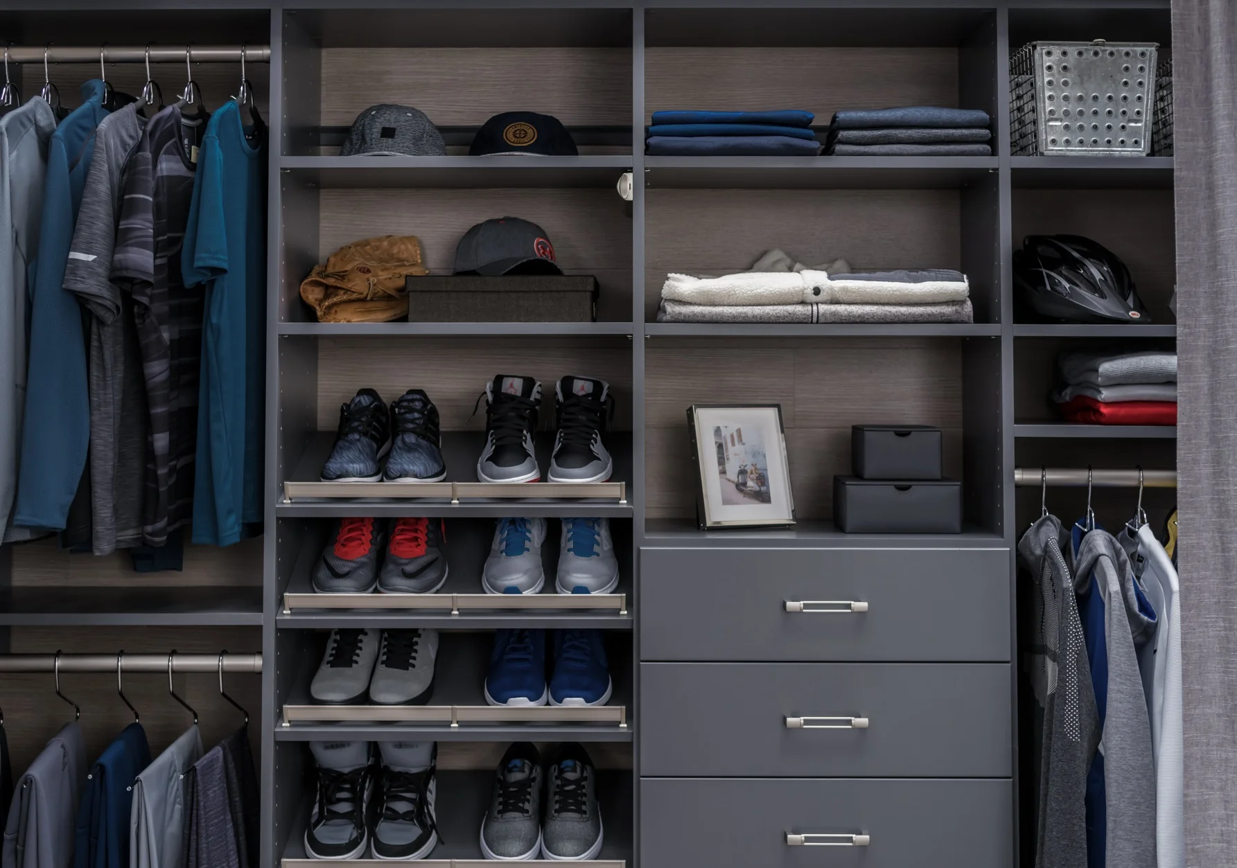 reach in closet