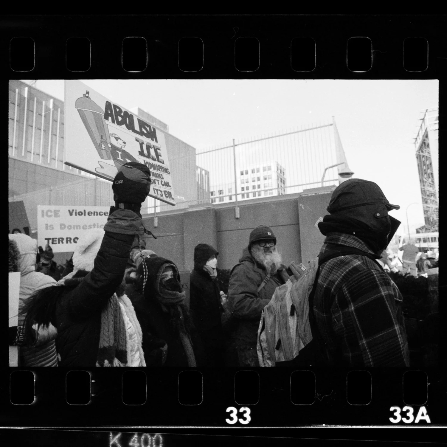 ICE Out March Participants, Minneapolis, MN - Jan 23, 2026