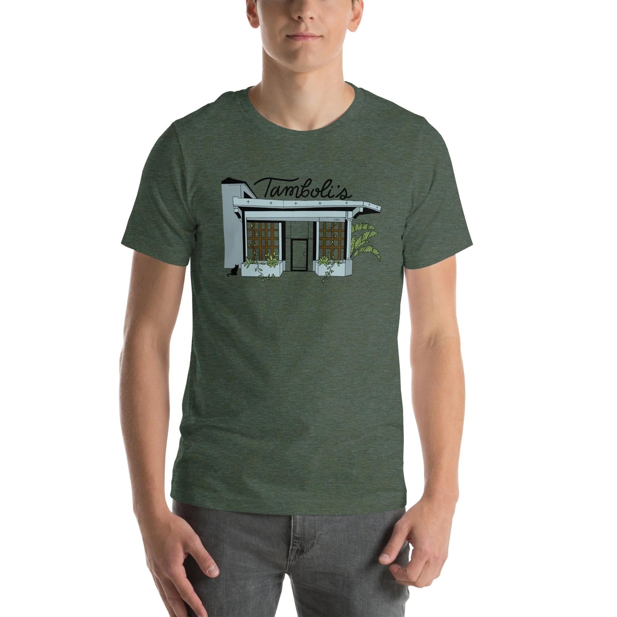 unisex-staple-t-shirt-heather-forest-front-6a5af8ac6e6bc.jpg