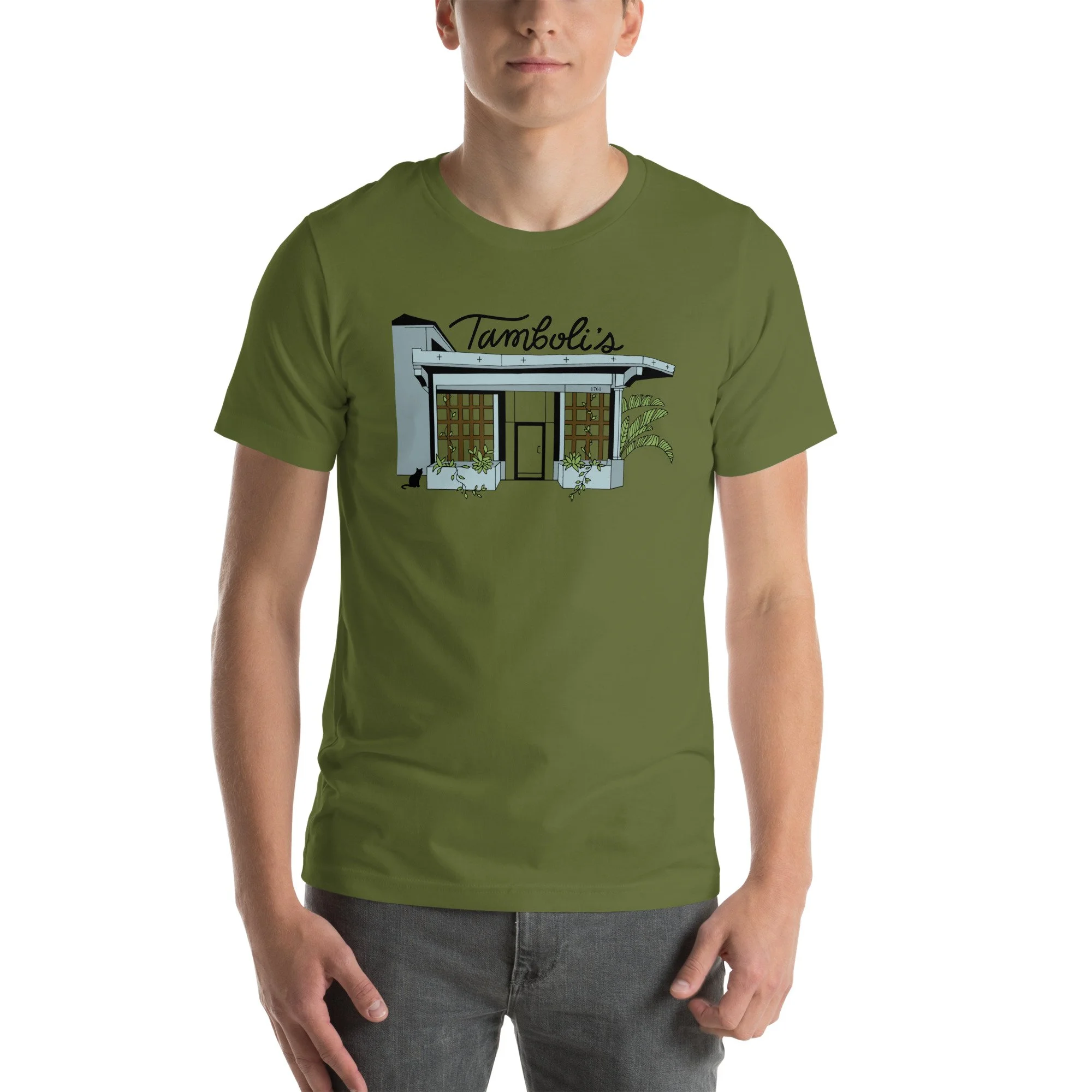 unisex-staple-t-shirt-olive-front-6a5af8ac9e7f7.jpg