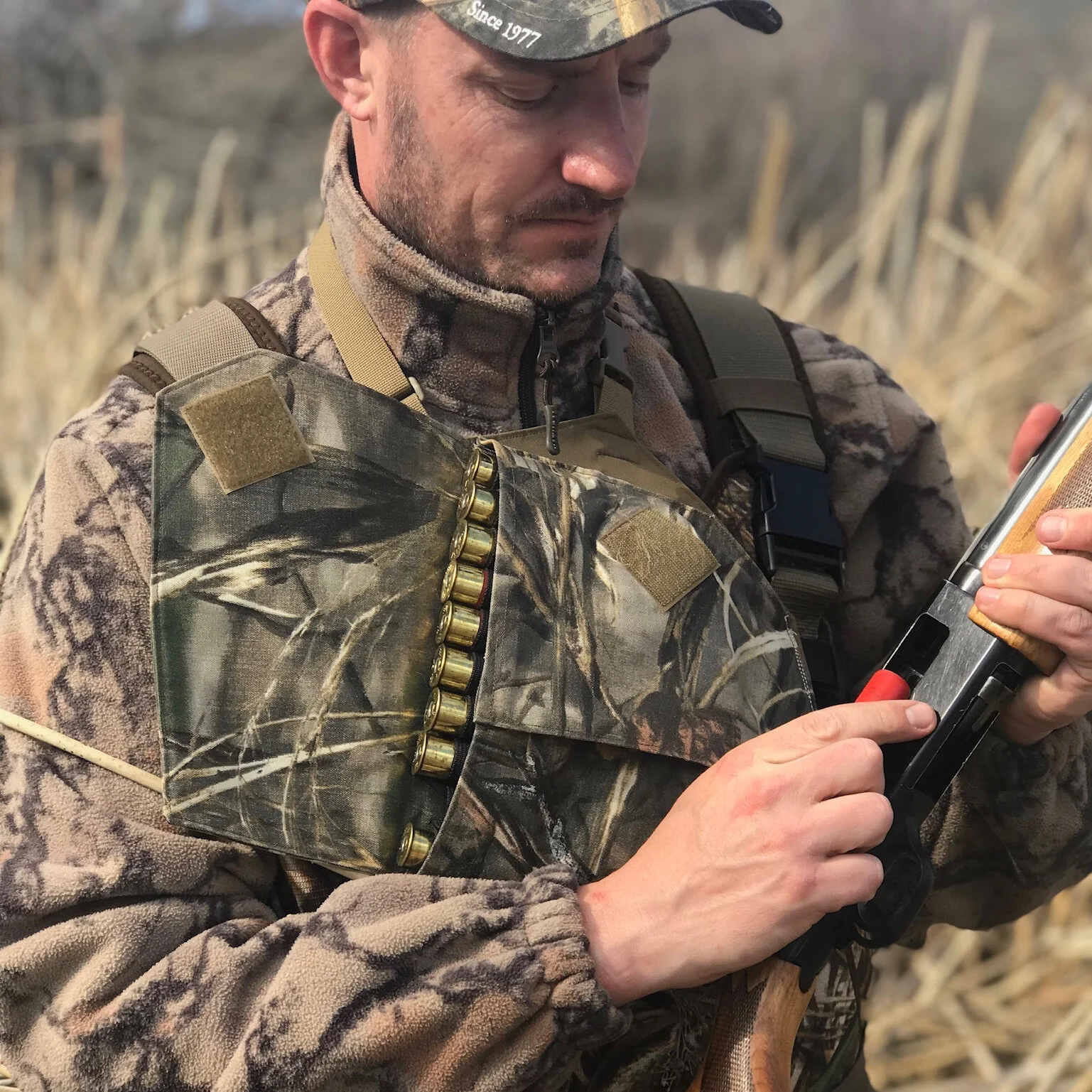 waterfowl shell vest