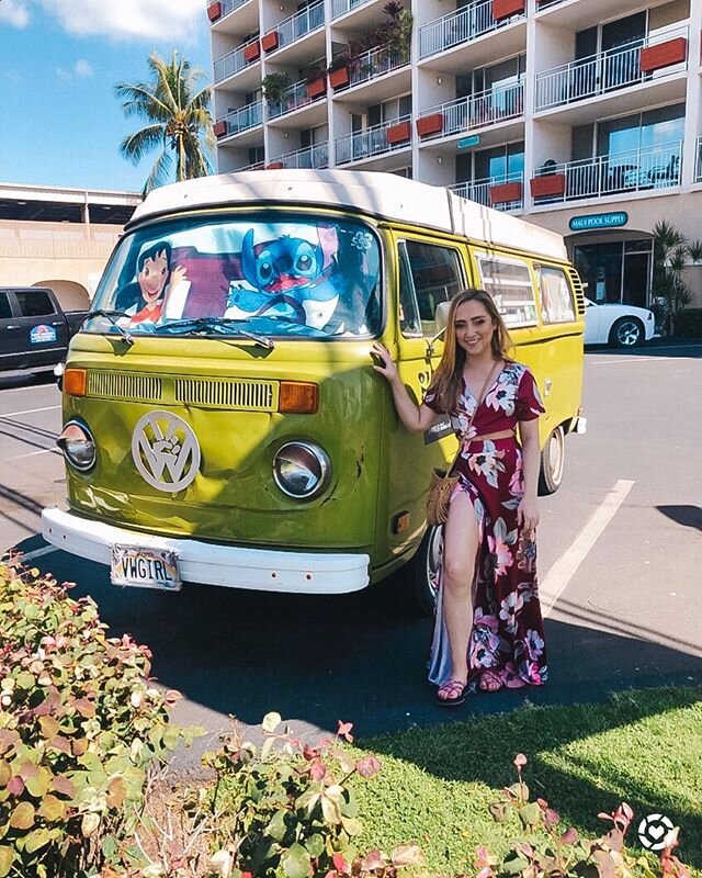 Oh the love I have for these cutie vw vans ☮️
.
.
.
.
I love this two piece. Its silky, comfortable, good quality and perfect for Hawaii 🥰☀️ Ps- and it&rsquo;s an amazon find💃🏼
.
.
.
.
 @liketoknow.it #liketkit http://liketk.it/2KYMo Shop your scr