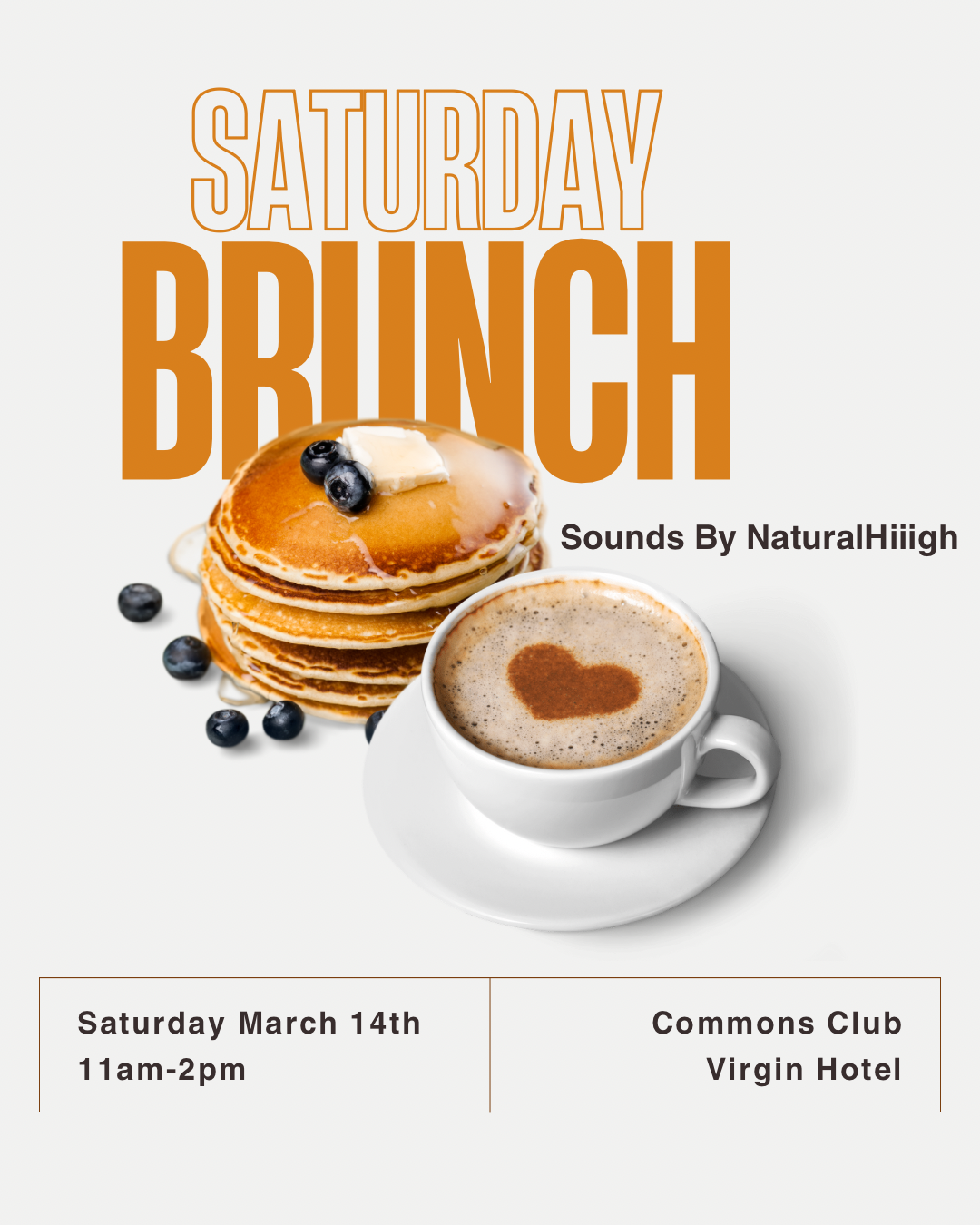 Brunch @ Virgin Hotel