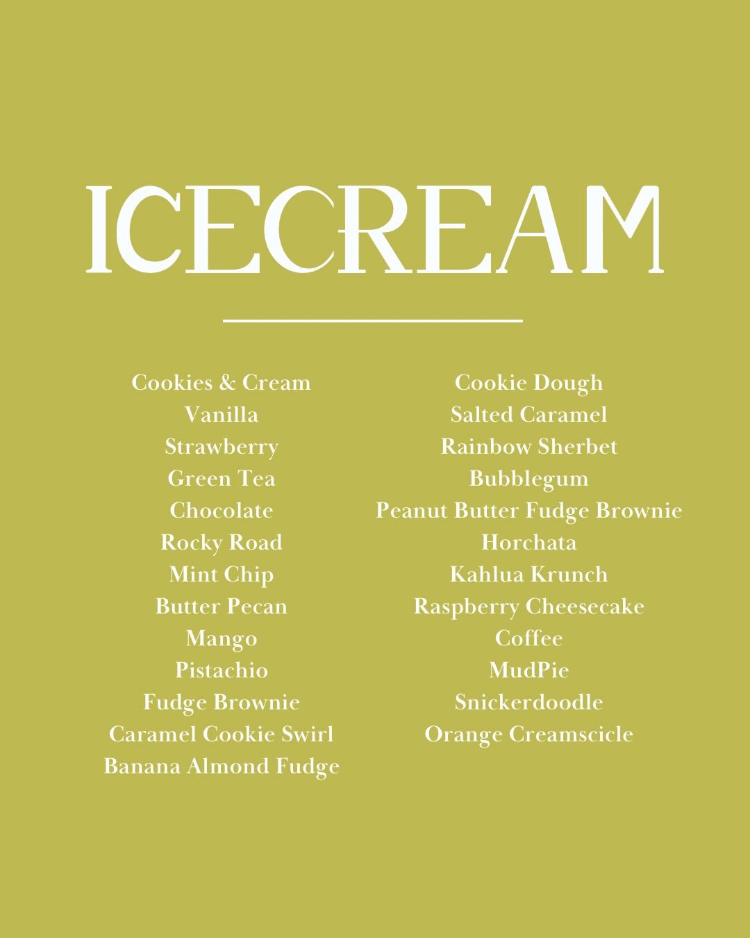 We&rsquo;re not great at keeping our social media up to date but that doesn&rsquo;t mean we haven&rsquo;t been busy!

We&rsquo;ve recently made some much needed menu adjustments, adding on flavors frequently requested and focusing on package add-ons 
