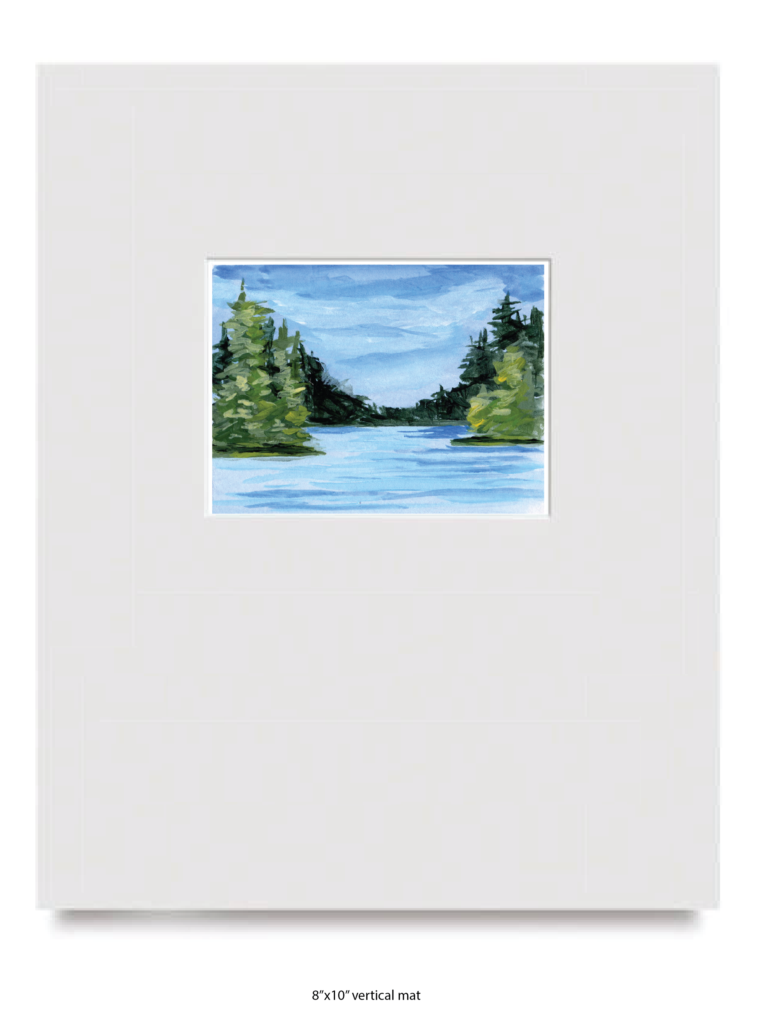 Trees and Lake in Green vertical@4x.png