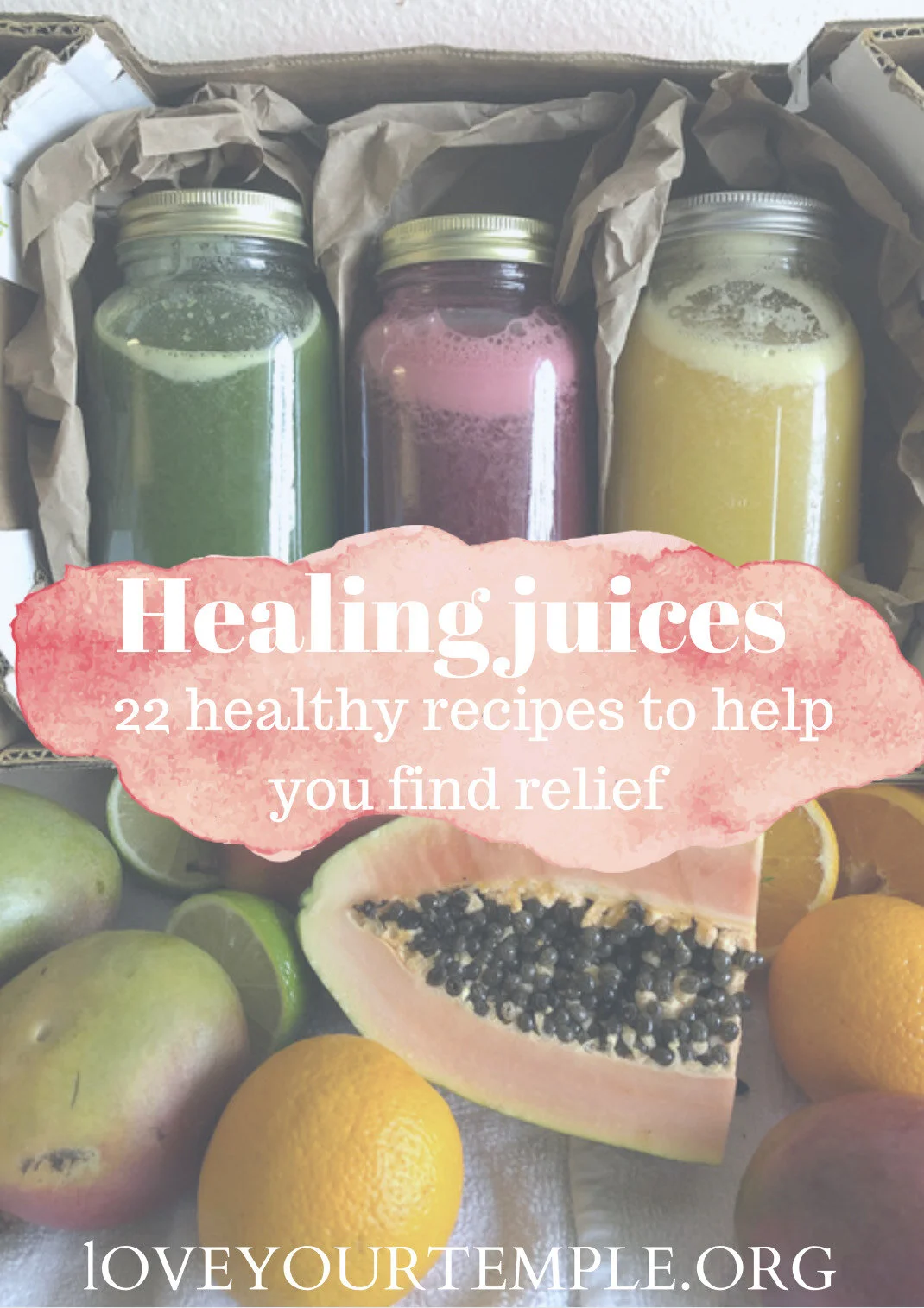 Healing juices recipe ebook Vol 1. — Love Your Temple