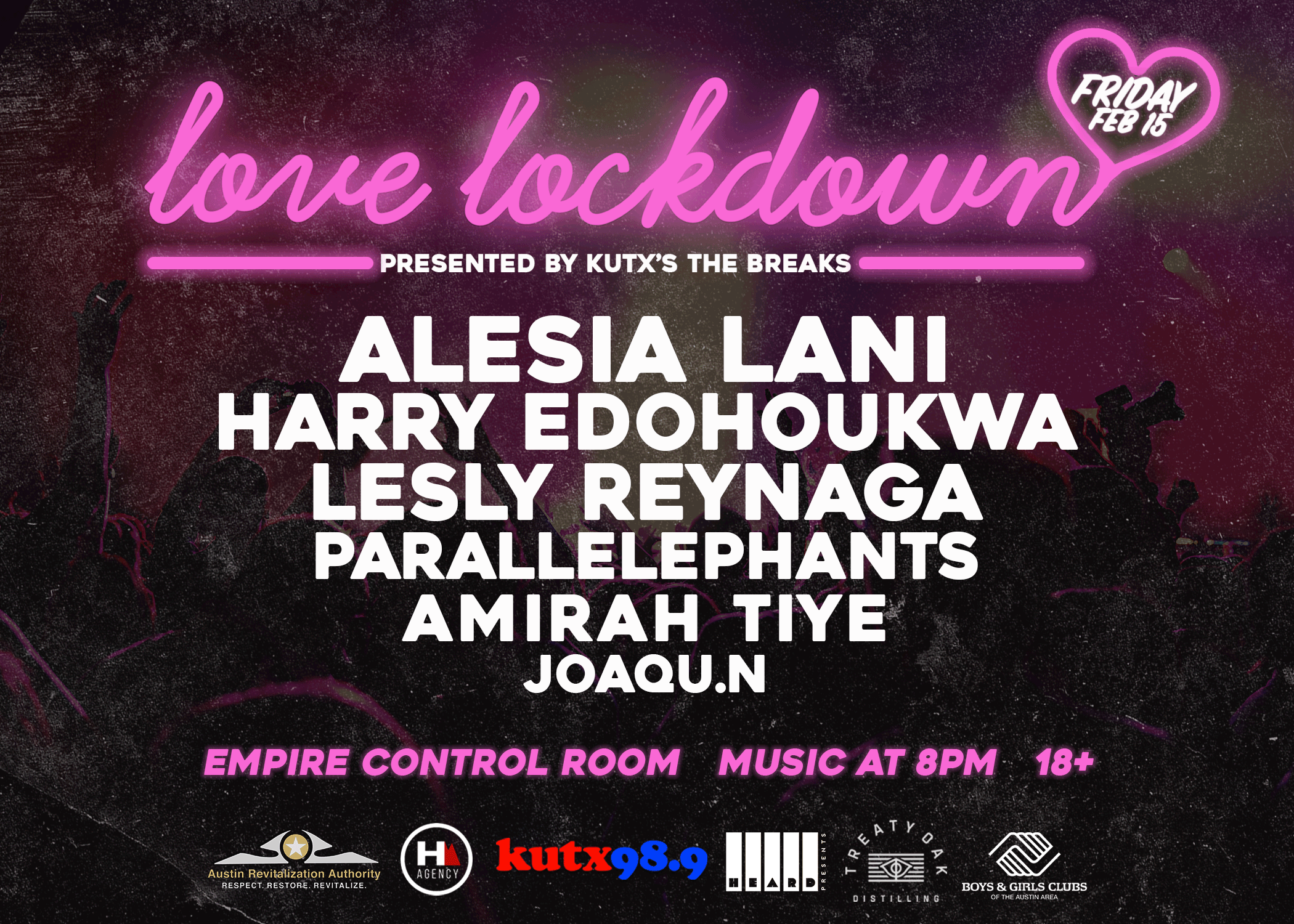 Love Lockdown graphics designed by Hakone Agency