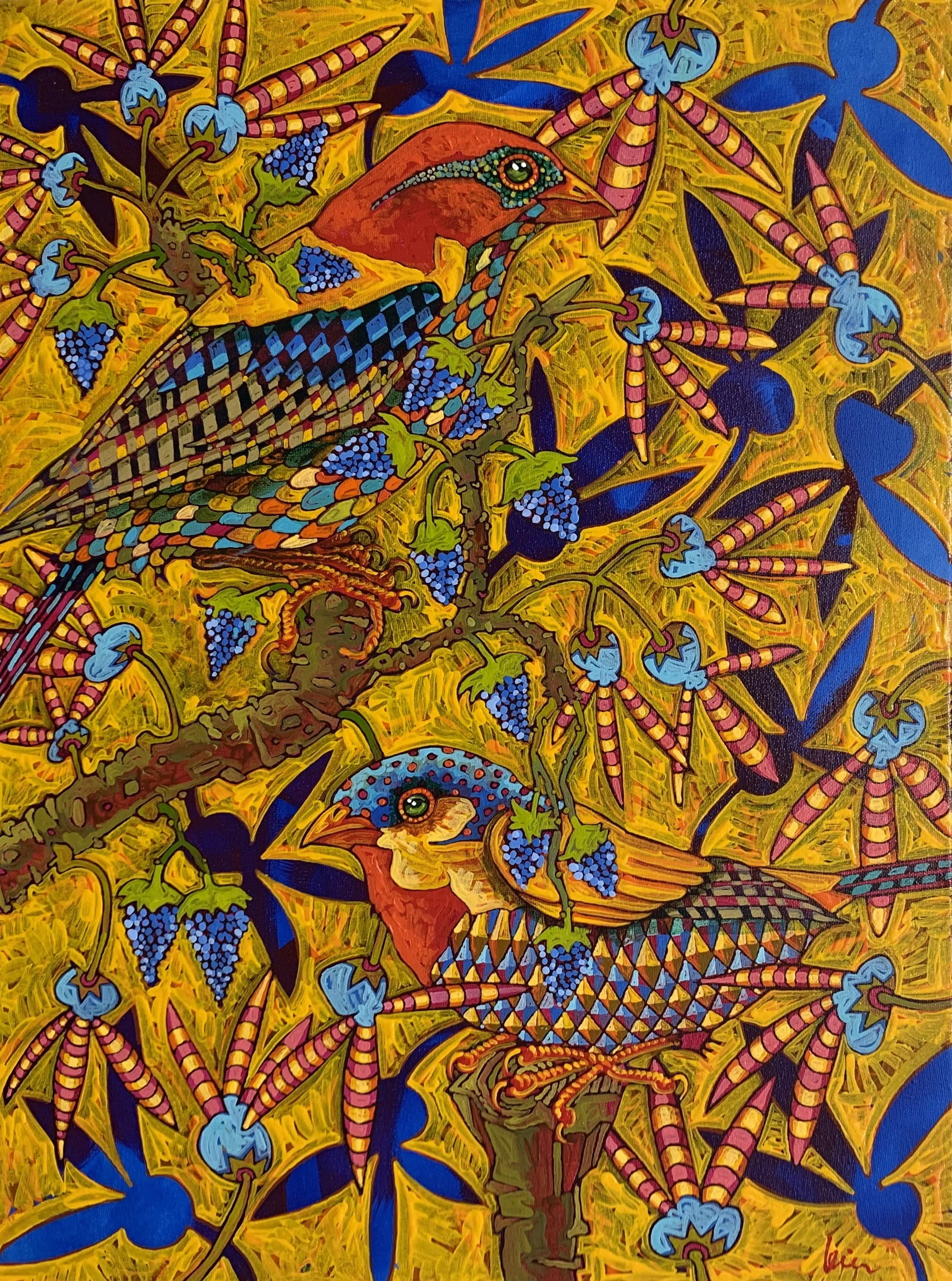 Betty Holding Court At Harewood Plaza - 18x24.jpeg