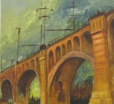 Manayunk Bridge Golden