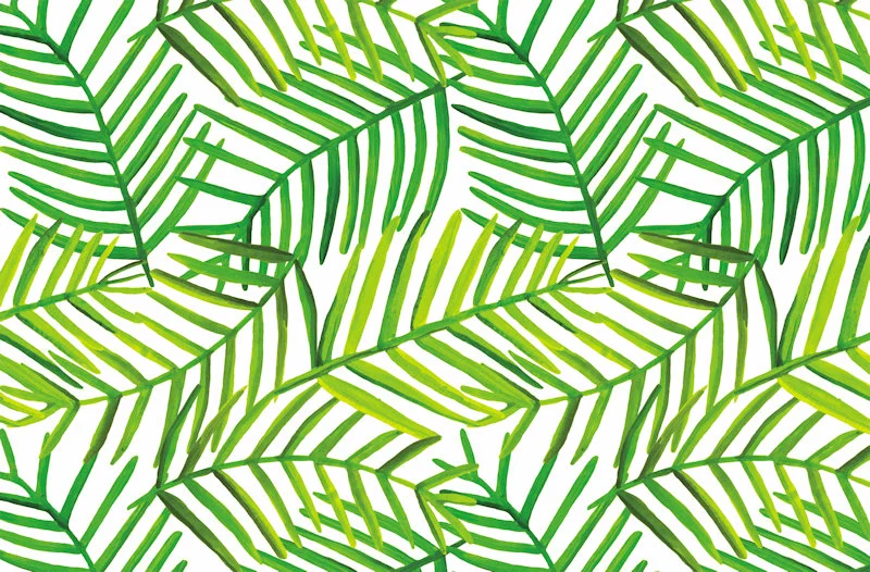 Green Leaf Paper Placemats — Lucy Grymes