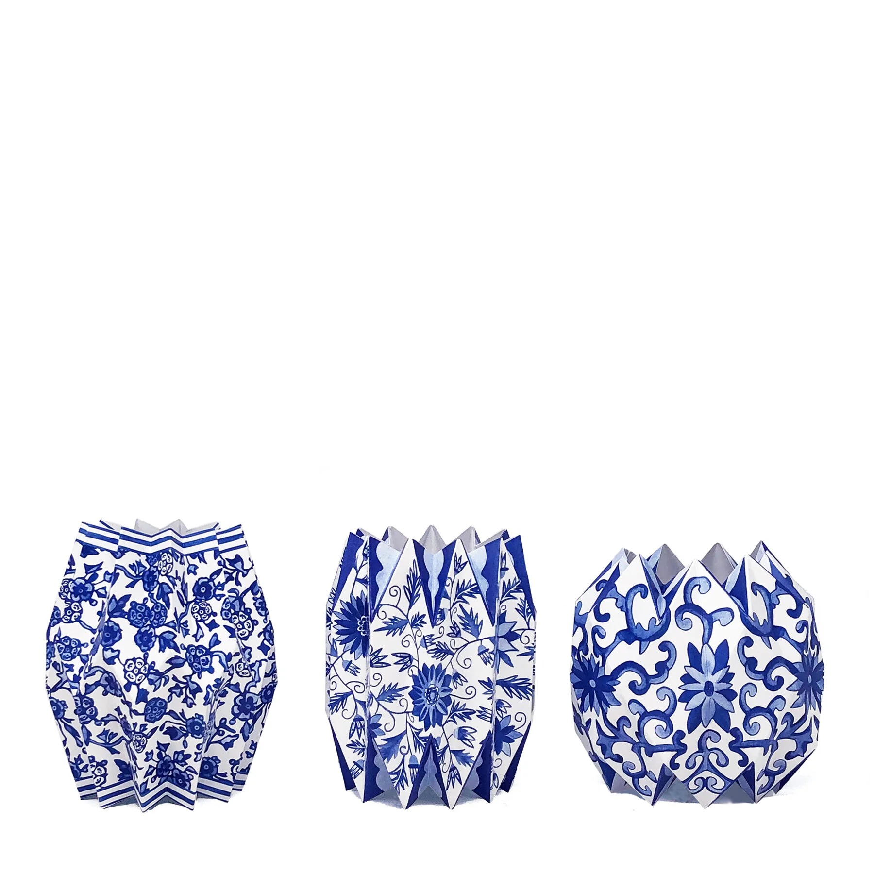 Paper Vase Wrap Collection from Lucy Grymes Paper Flower Vase