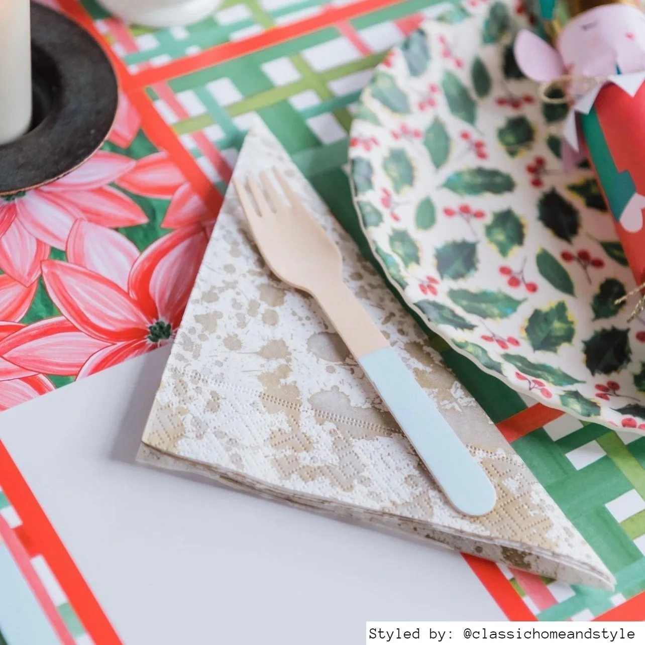 Wintergreen by Laura Park Paper Placemats — Lucy Grymes