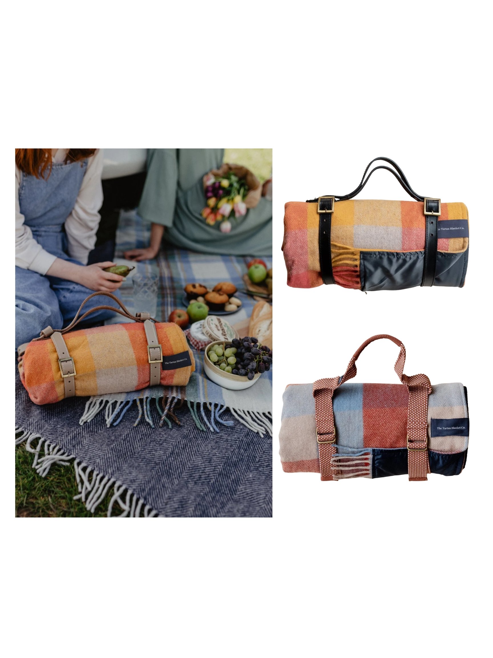 Ivy Cottage Collections — Recycled Wool Picnic Blanket