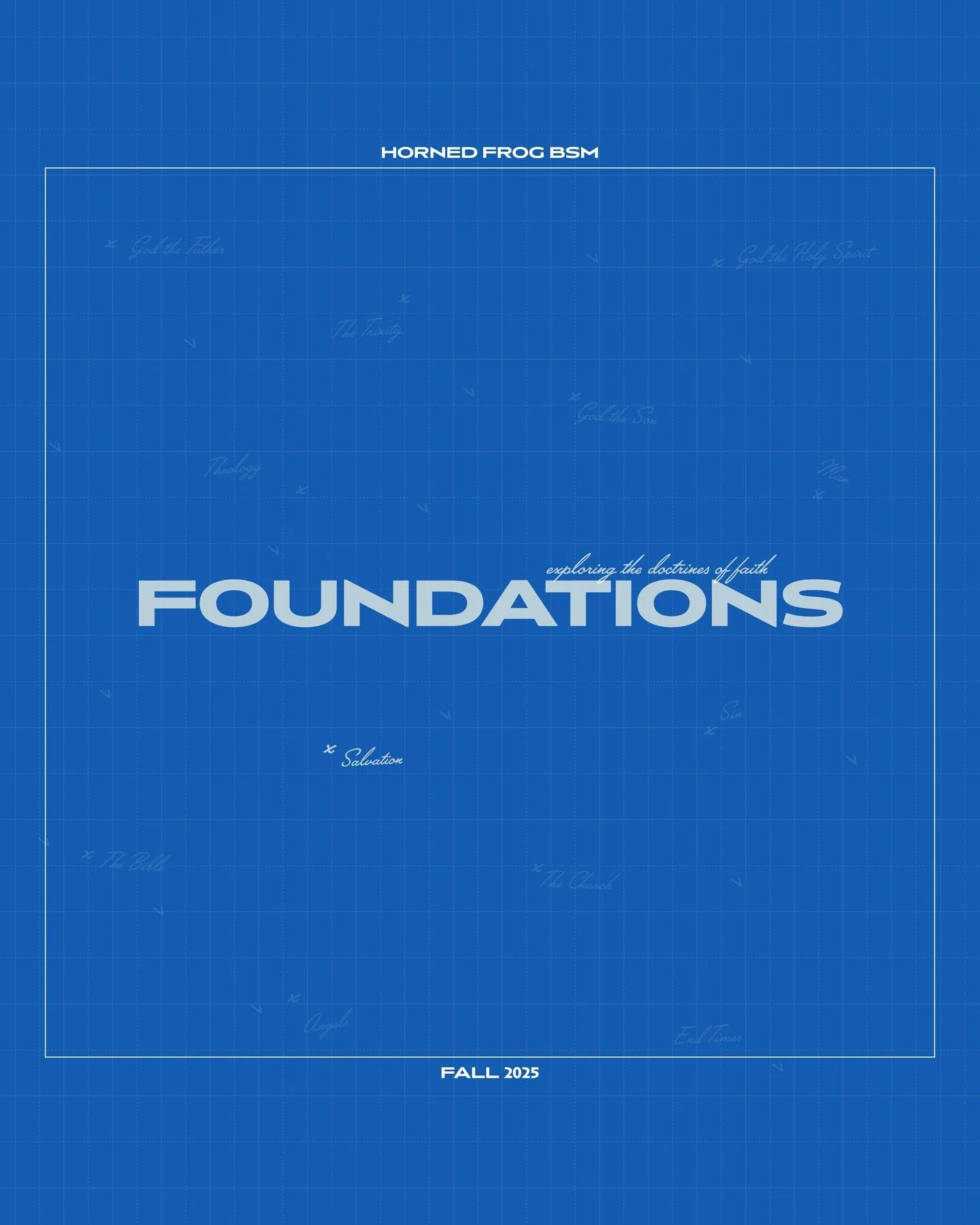 This week in our THRIVE Bible Study, we will discuss the doctrine of Soteriology (Salvation). We hope you will join us tonight at 6:30 PM in Robert Carr Chapel! @tcustudents @what2do_tcu