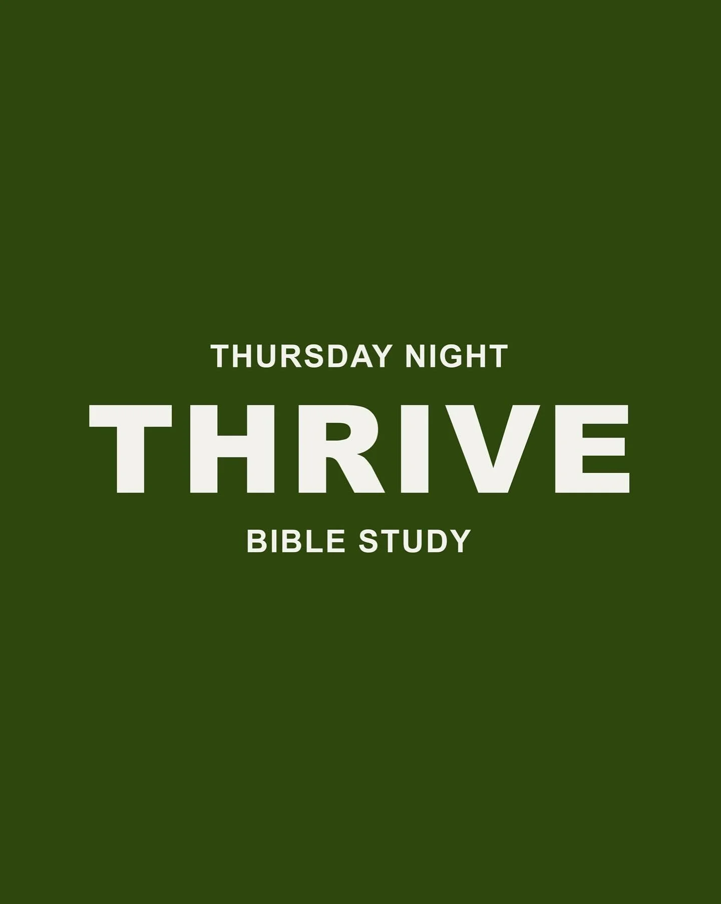 6:30PM | TOMORROW 11/19 | BLUU Auditorium 

Be there for our LAST Thrive of the semester!!