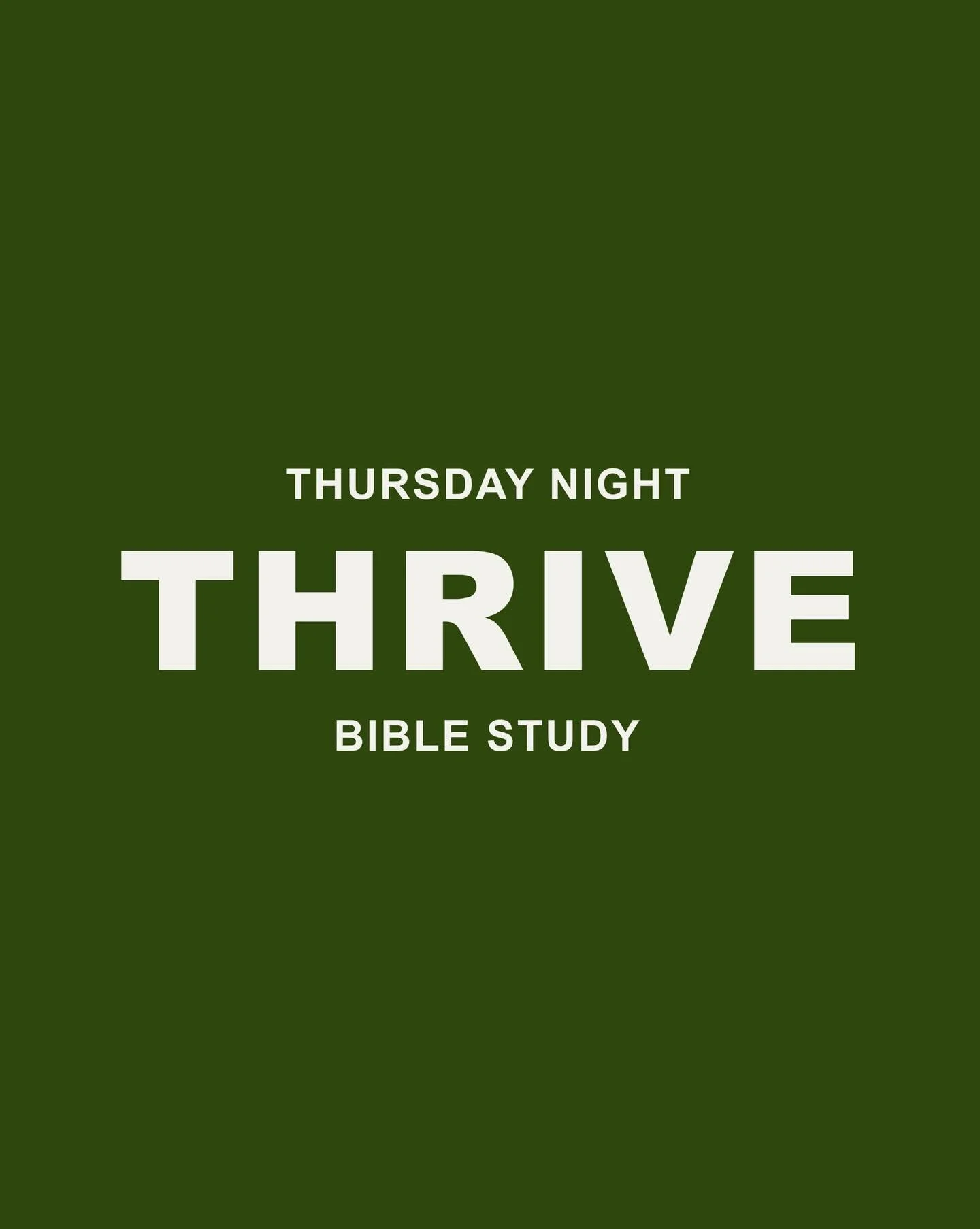 Tomorrow is our first Thrive night of the semester! Join us as we worship the Lord and learn more about Him!! 

6:30PM | Robert Carr Chapel