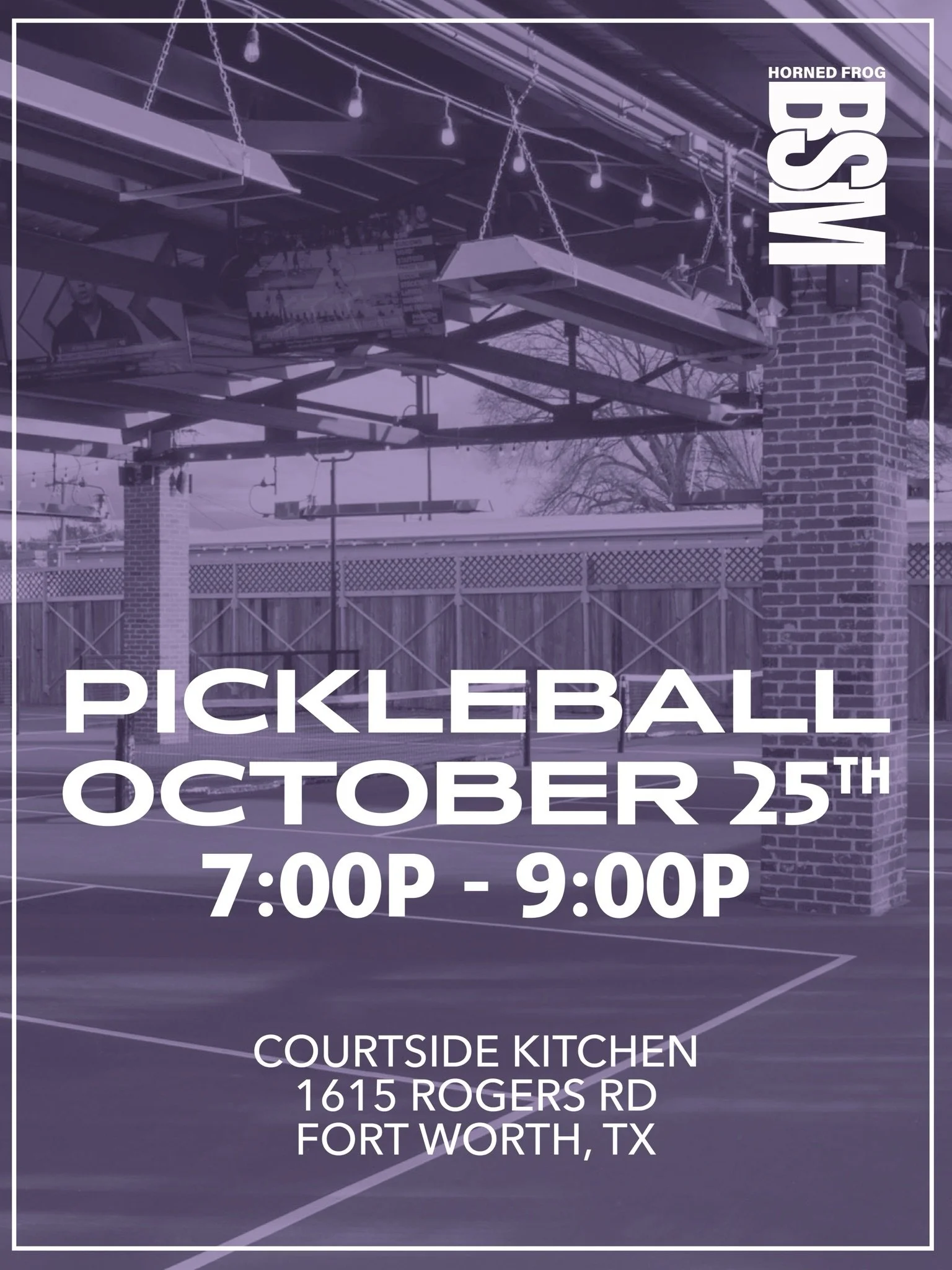 If you have never played or played a lot, come hang with us tonight at Courtside Kitchen!! We have two courts reserved. 7p-9p.