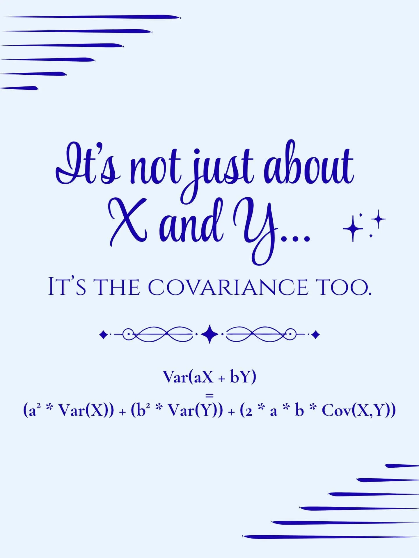 Happy Favorite Formula Friday! The formula we&rsquo;re highlighting this week comes from the Multivariate Probability Distributions section of Exam P. The Covariance and Correlation Coefficient section may seem straightforward, but it&rsquo;s importa