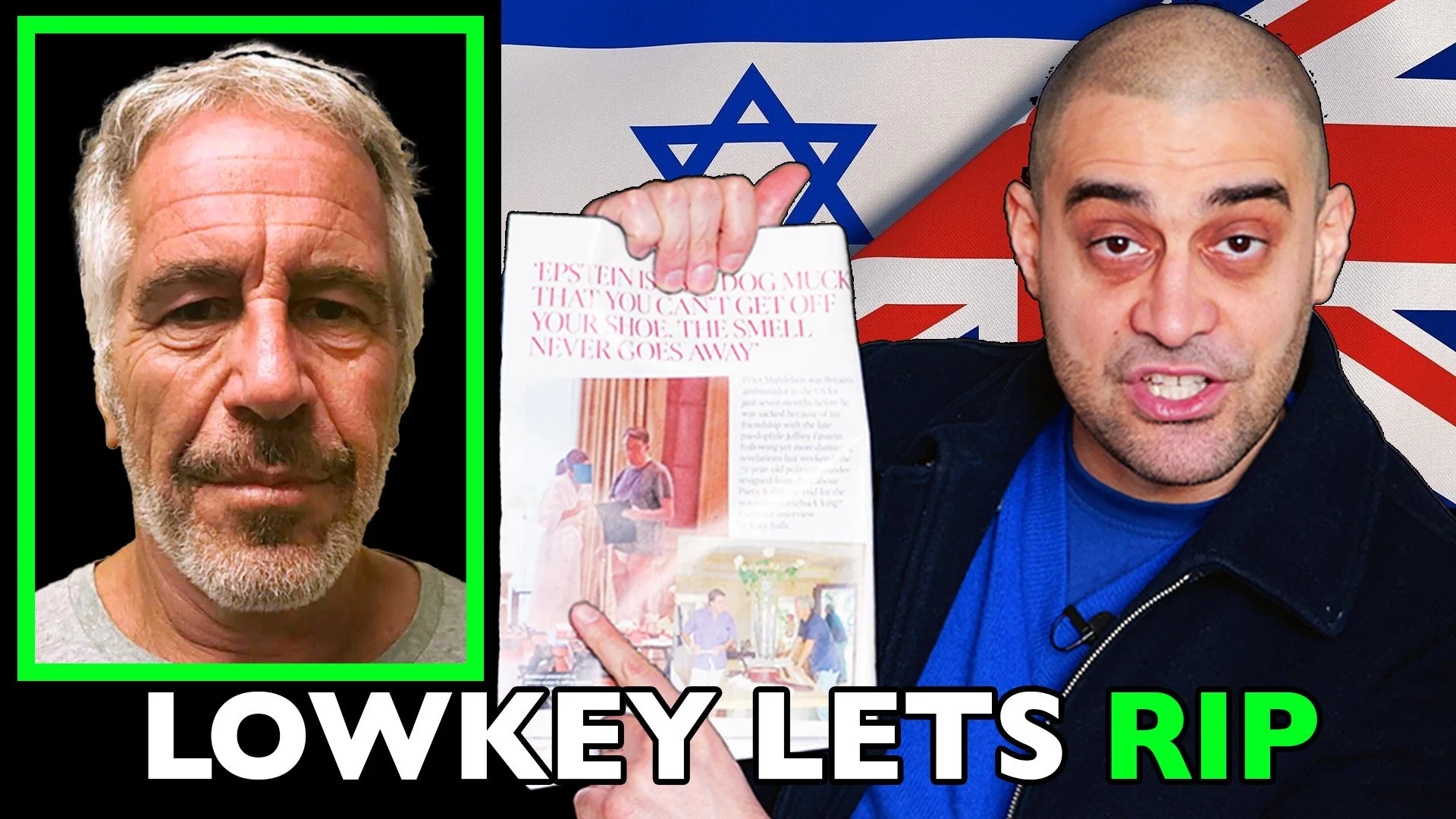 Lowkey DESTROYS Media Coverage of Mandelson, Epstein &amp; Mossad