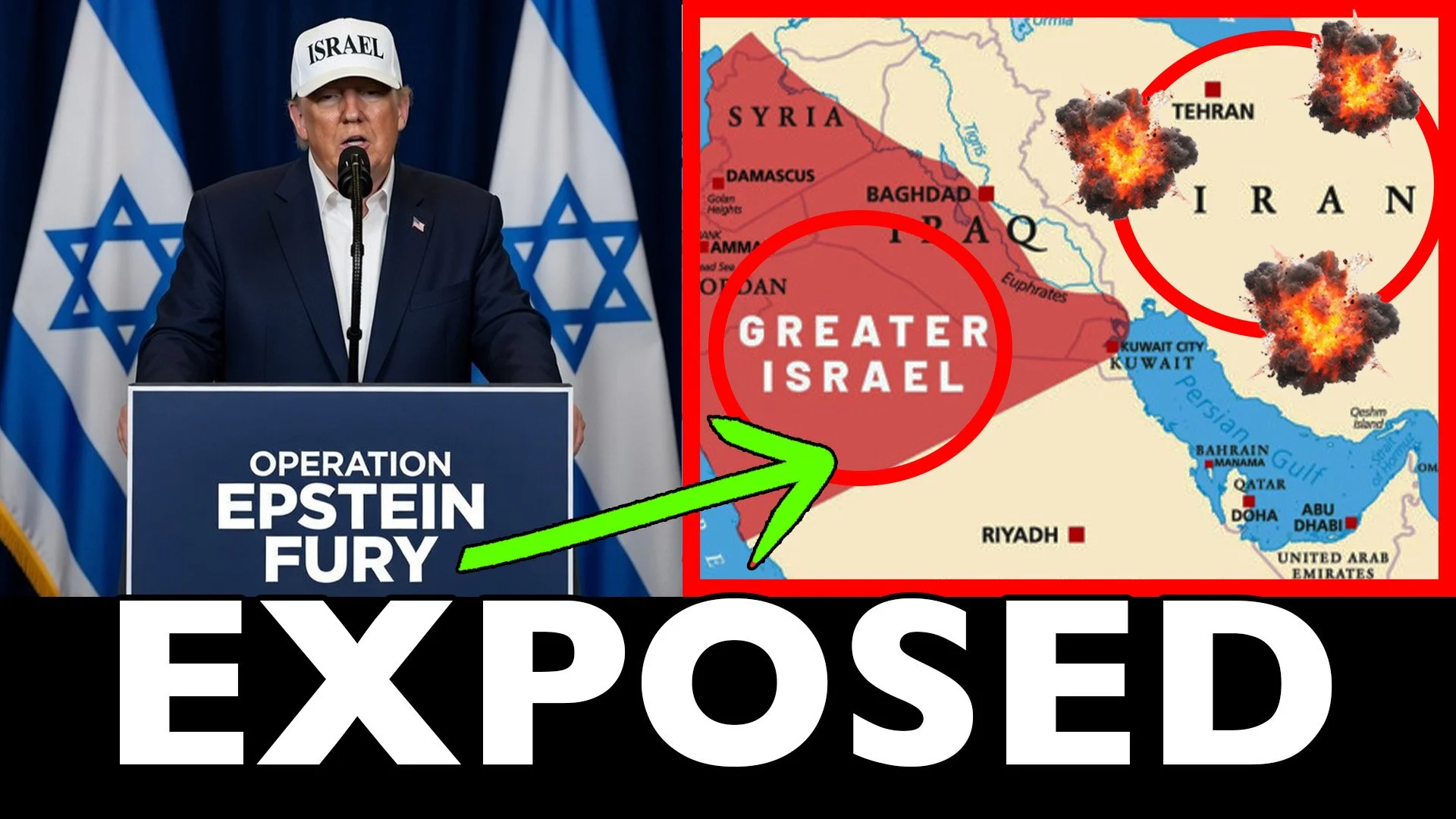 Iran War: Trump’s Operation Epstein Fury EXPOSED