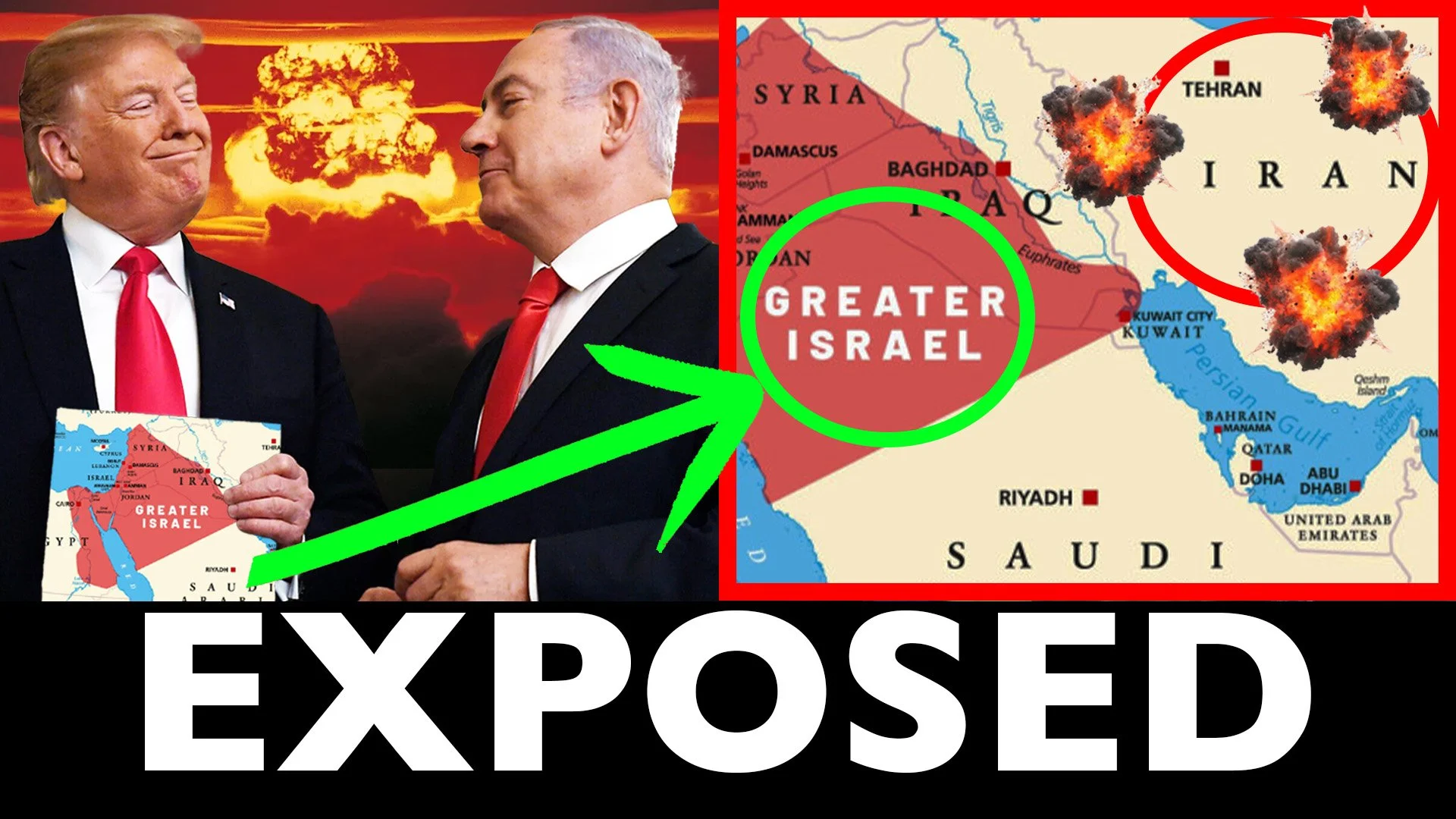 Trump &amp; Netanyahu's SHOCKING Plan for Greater Israel EXPOSED