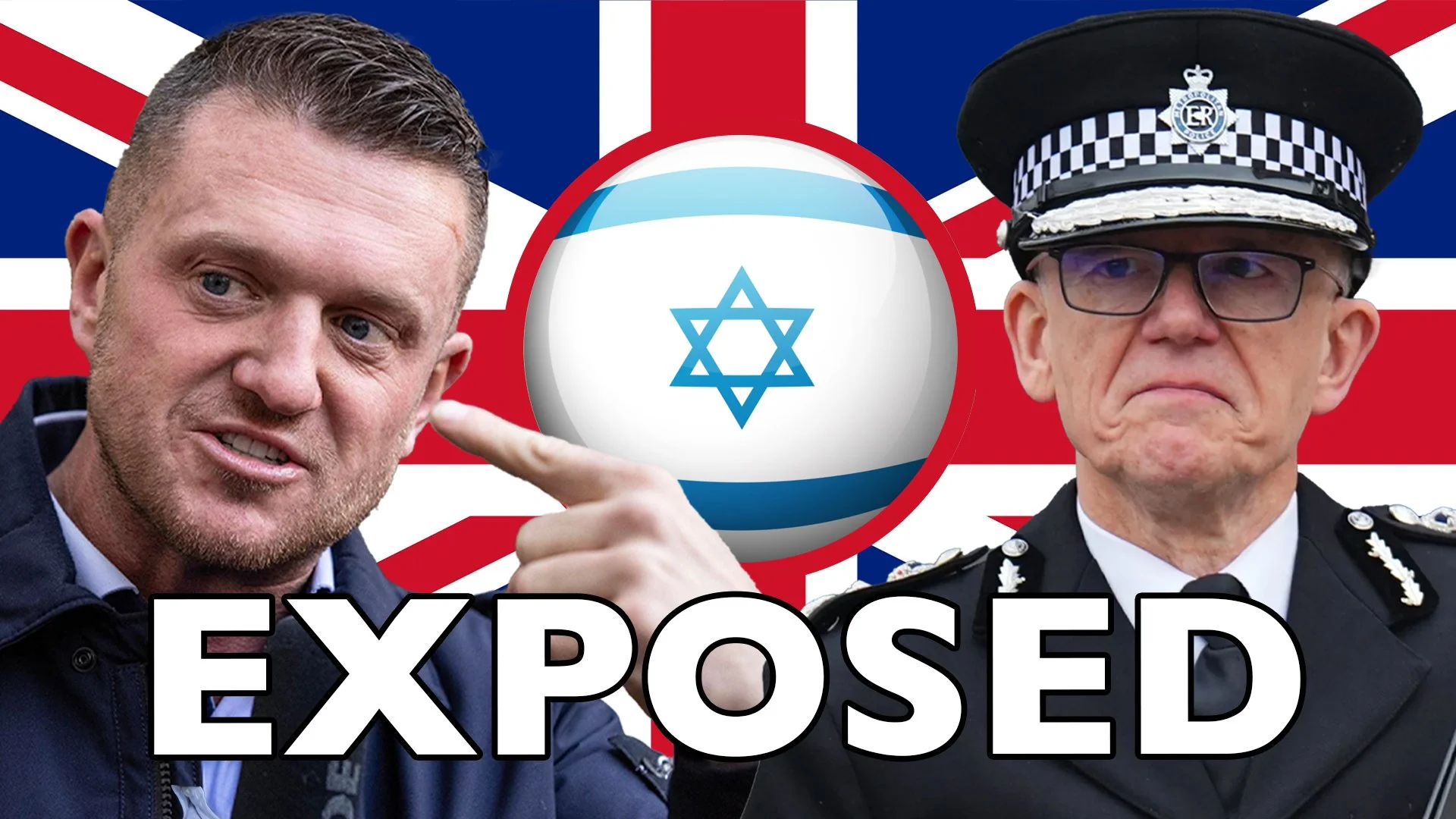 EXPOSED: Tommy Robinson, Israel &amp; The Metropolitan Police SCANDAL