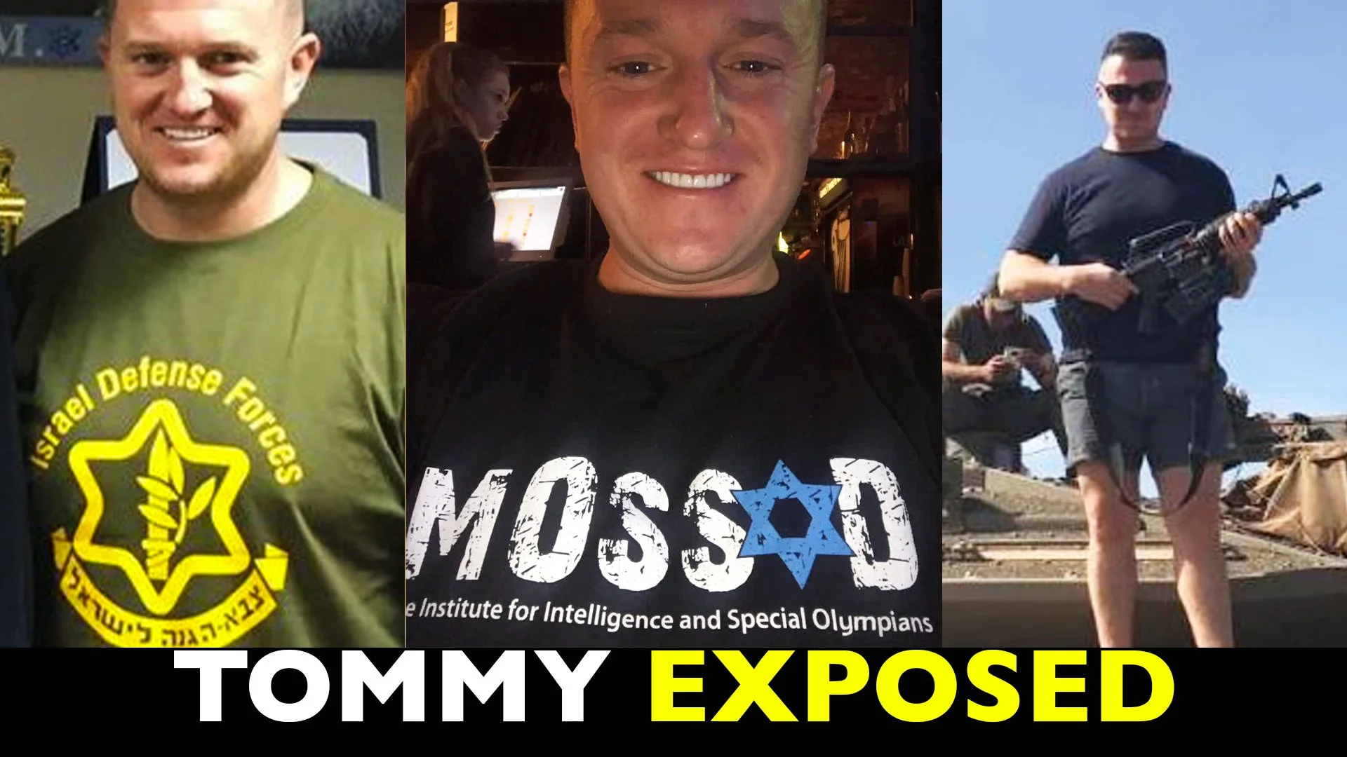 Tommy Robinson's SECRET Israel Network EXPOSED