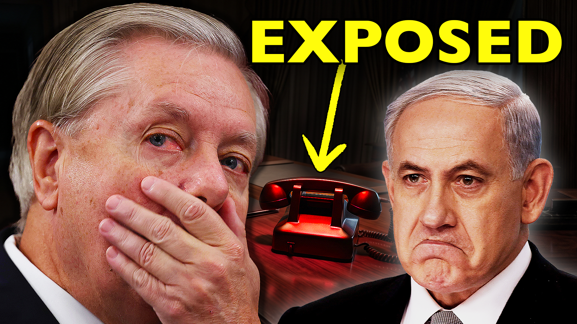 TOO EXTREME for Netanyahu: The SHOCKING Leaked Calls of Lindsey Graham