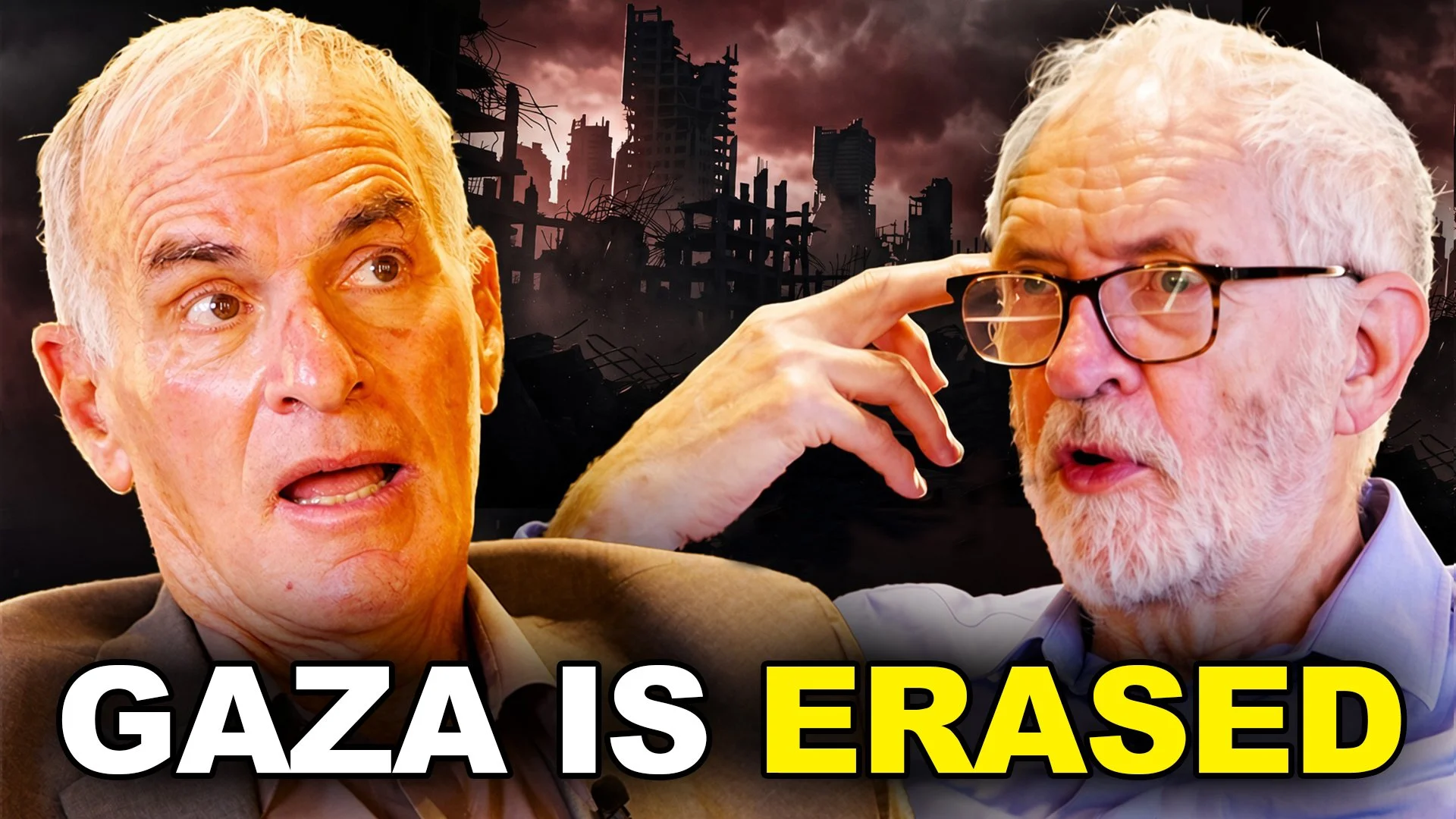 "Gaza Is ERASED": Norman Finkelstein &amp; Jeremy Corbyn’s UNCENSORED Sit-Down