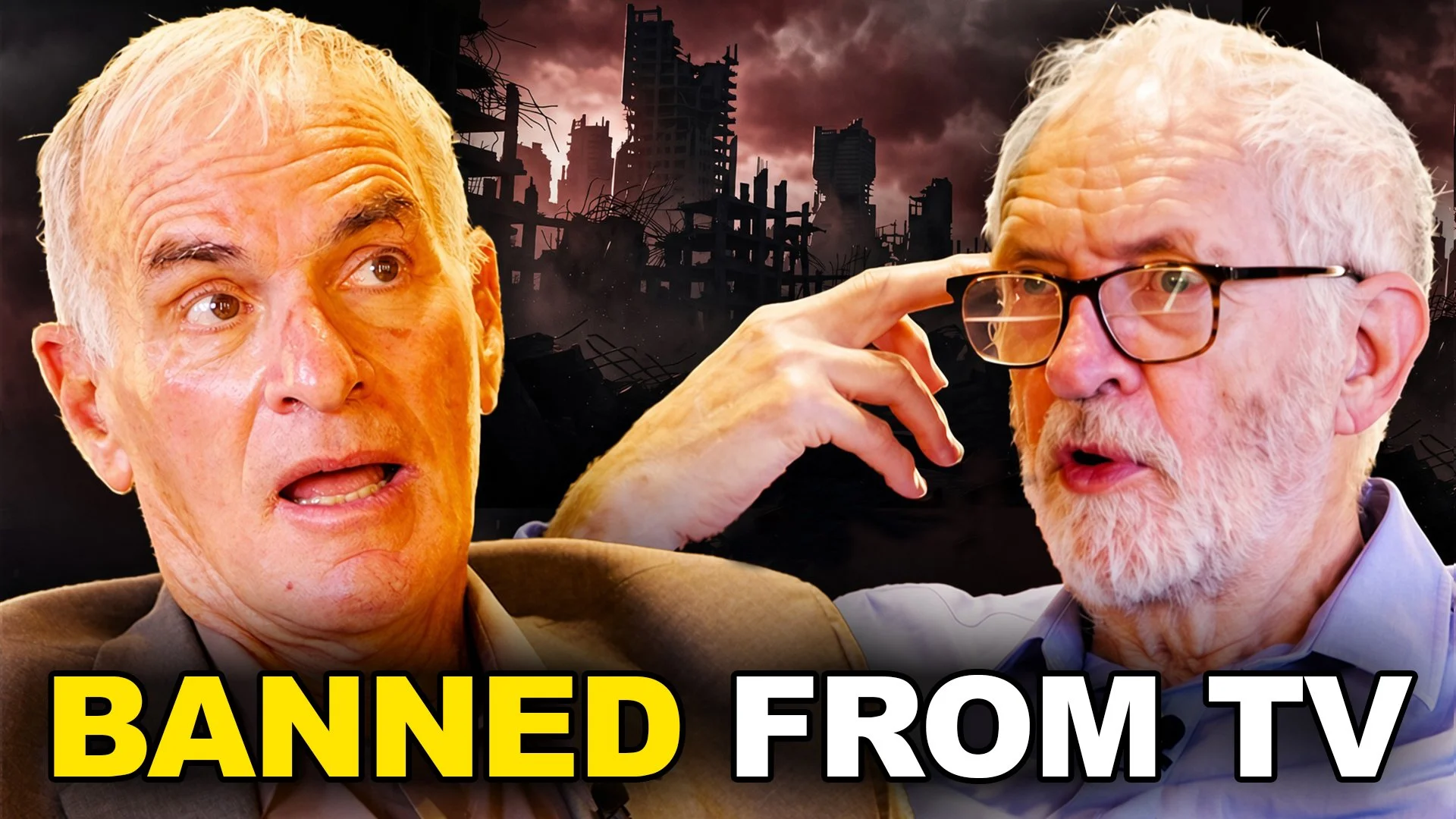 Norman Finkelstein &amp; Jeremy Corbyn: THE INTERVIEW ISRAEL WANT TO BAN